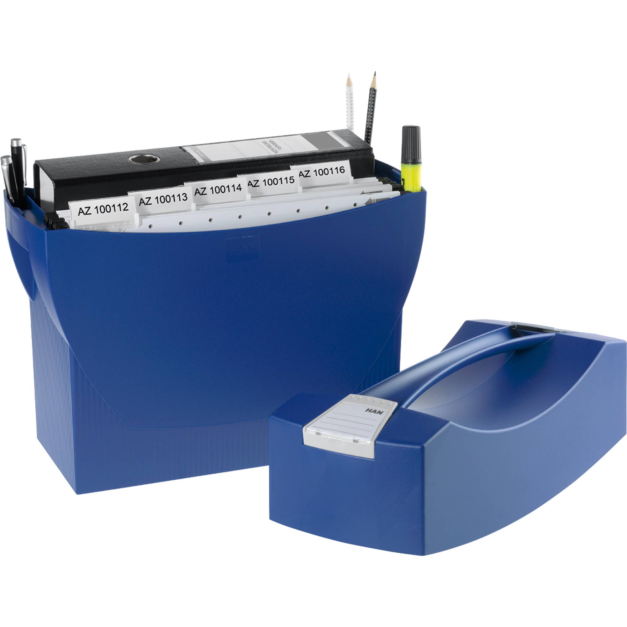 HAN Hängemappenbox SWING-PLUS 1901-14 Blau 1 St.-1