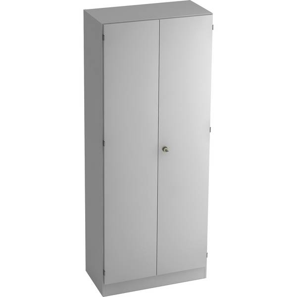 Garderobenschrank 5OH grau/grau