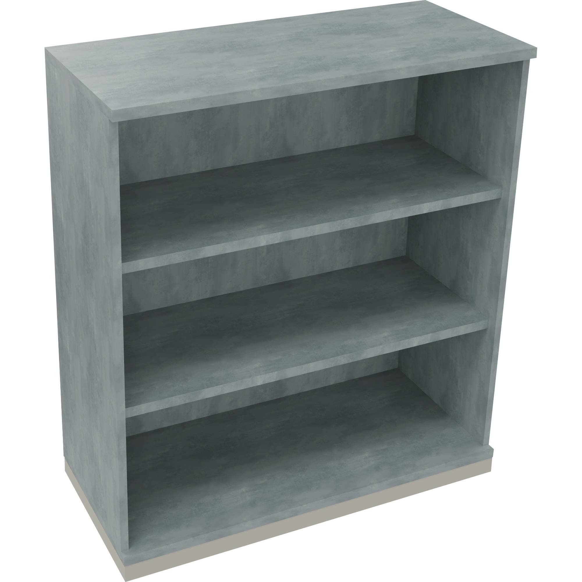 Regal 3OH 1000x442x1133 si/Beton hell-0