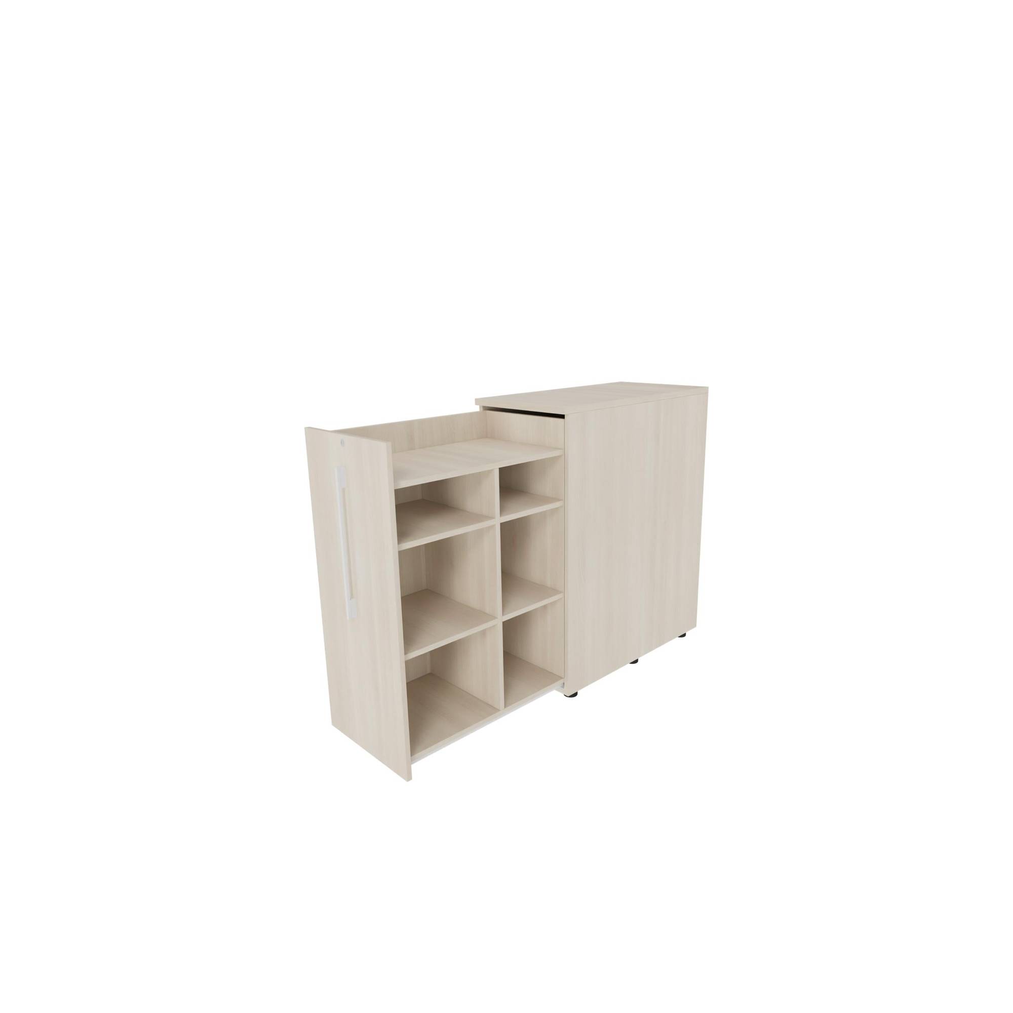 Beistellcontainer 3OH li oA B463xT900x1115mm Akazie-1