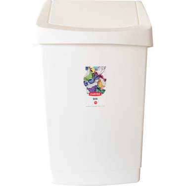 Abfalleimer Click-It 50l weiß