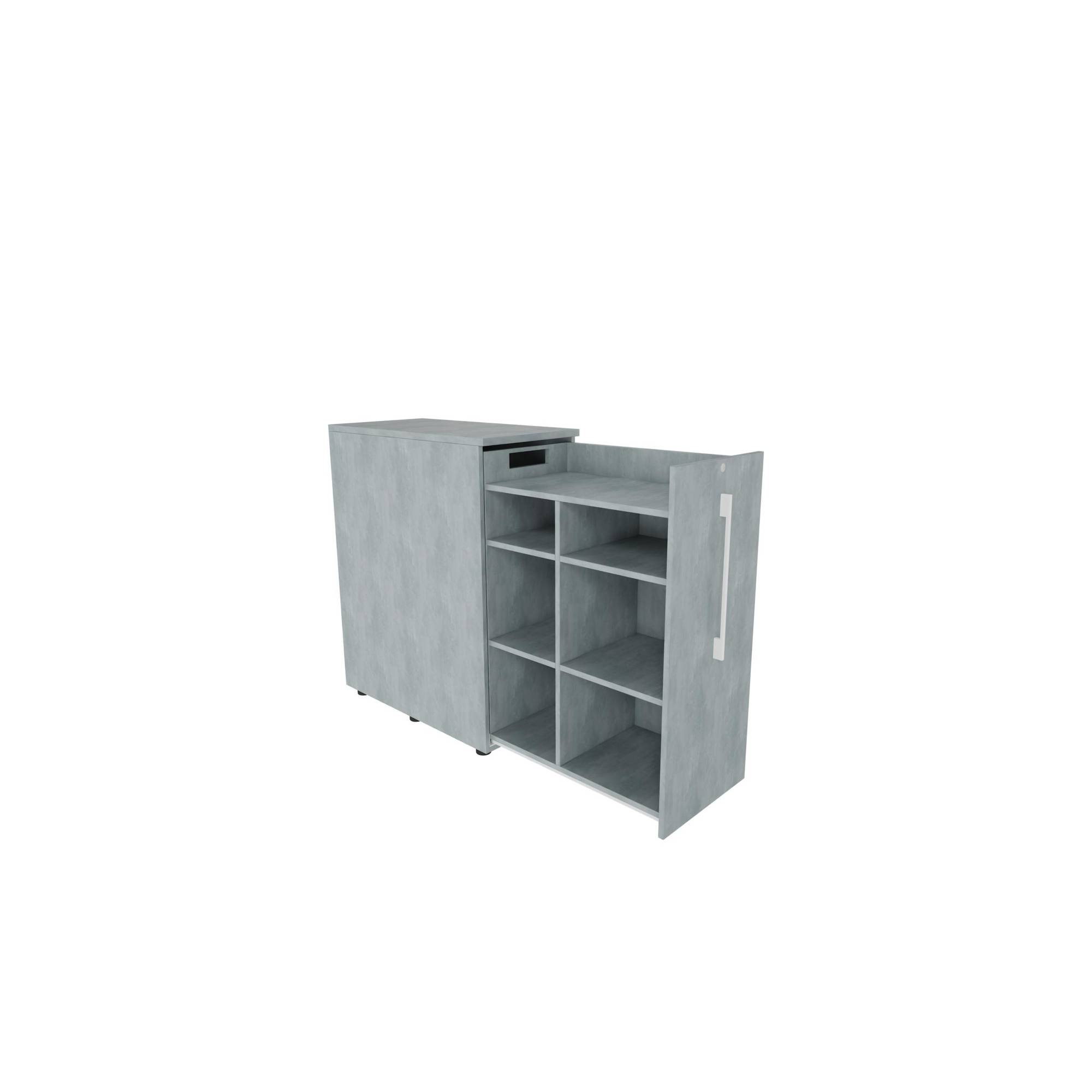 Beistellcontainer 3OH re mA B463xT900x1115mm Beton-1