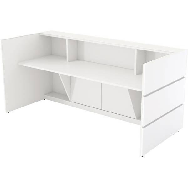 Theke Pearl 2400x1120x1050mm weiß
