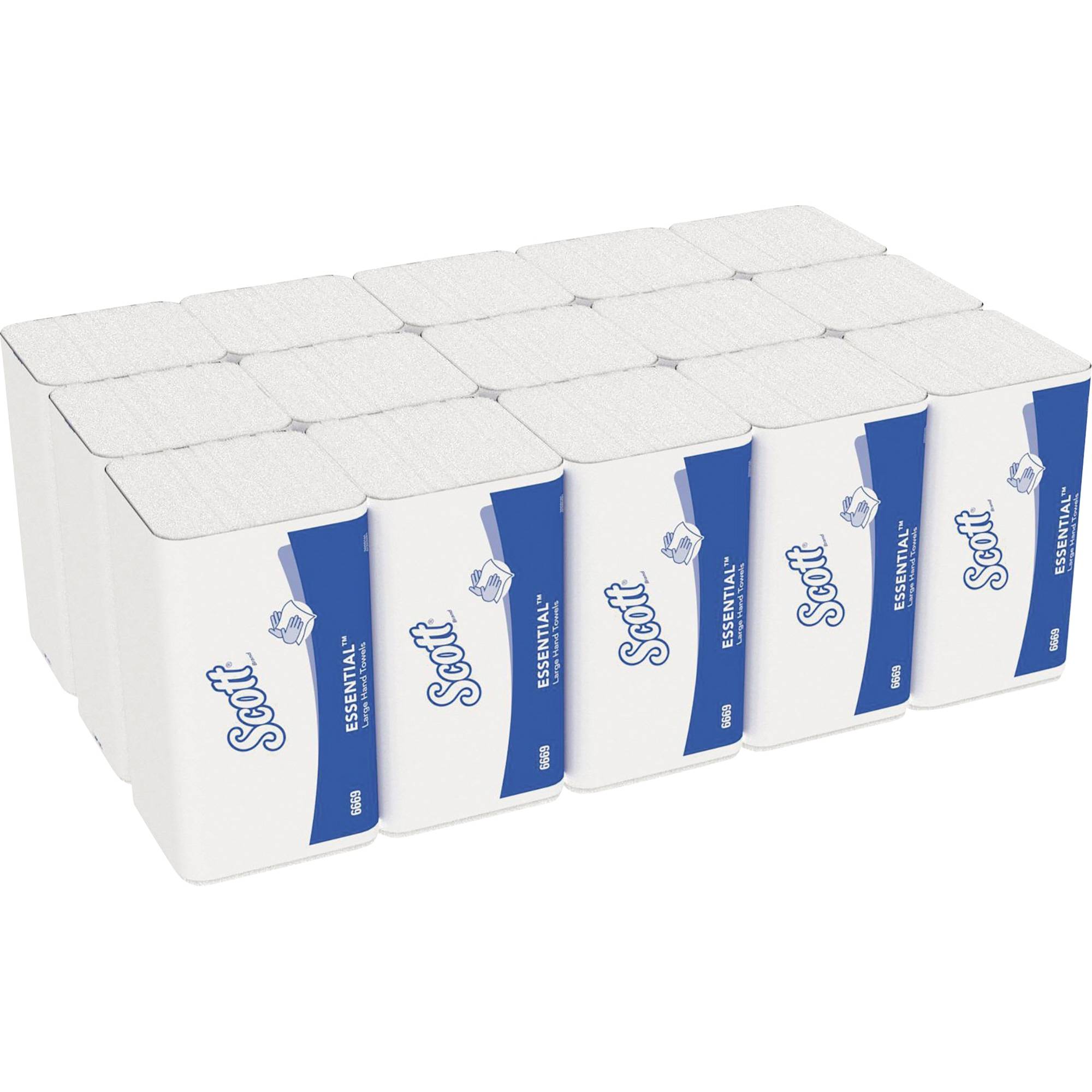 Scott Papierhandtuch XTRA Interfold 1-lg. ws 15x240 St.-3
