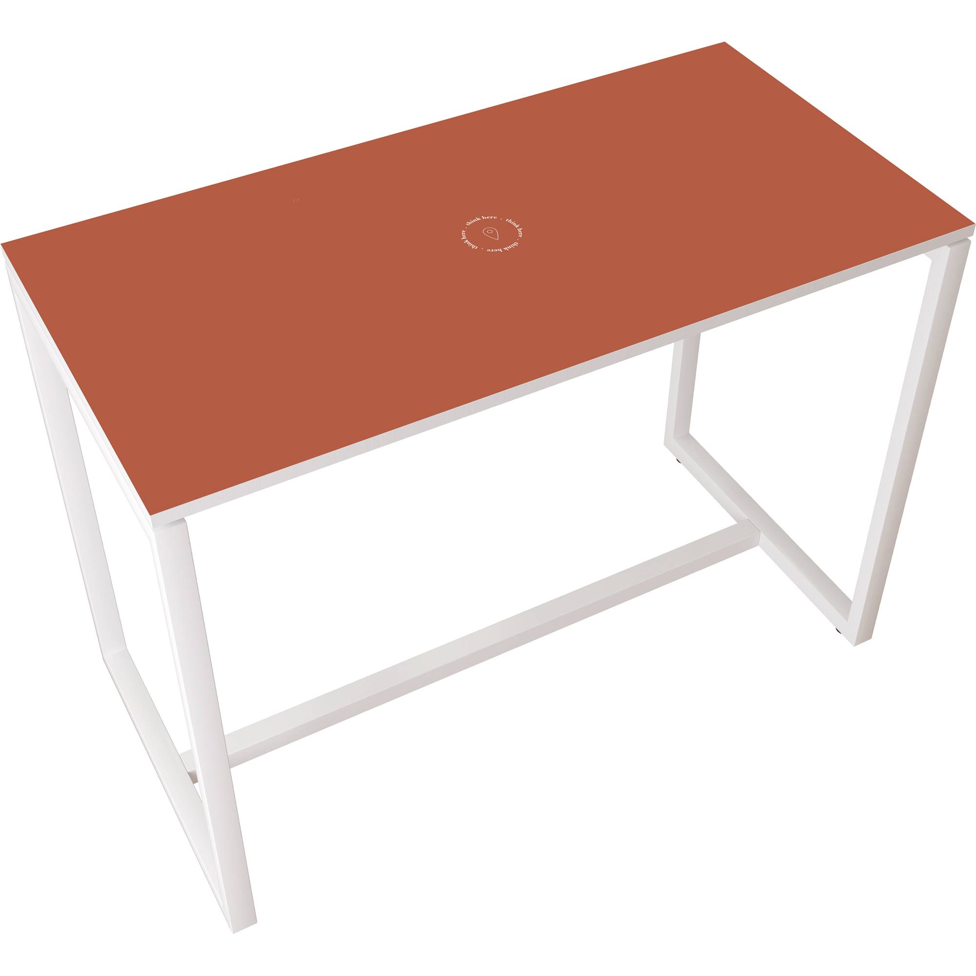 Stehtisch 110x114x75cm rot-0