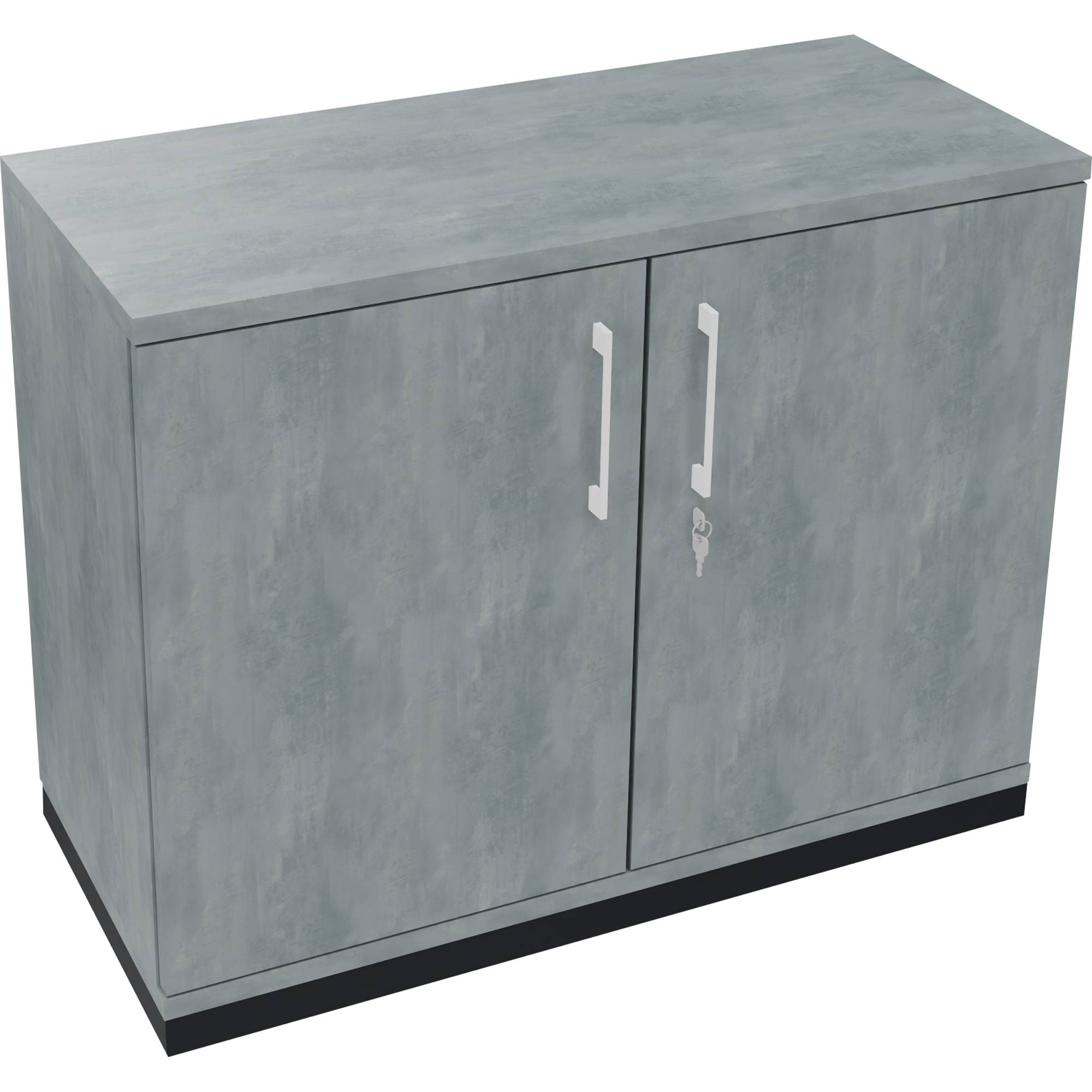 Flügeltürenschrank 2OH B1000xT442xH781 an/Beton-0