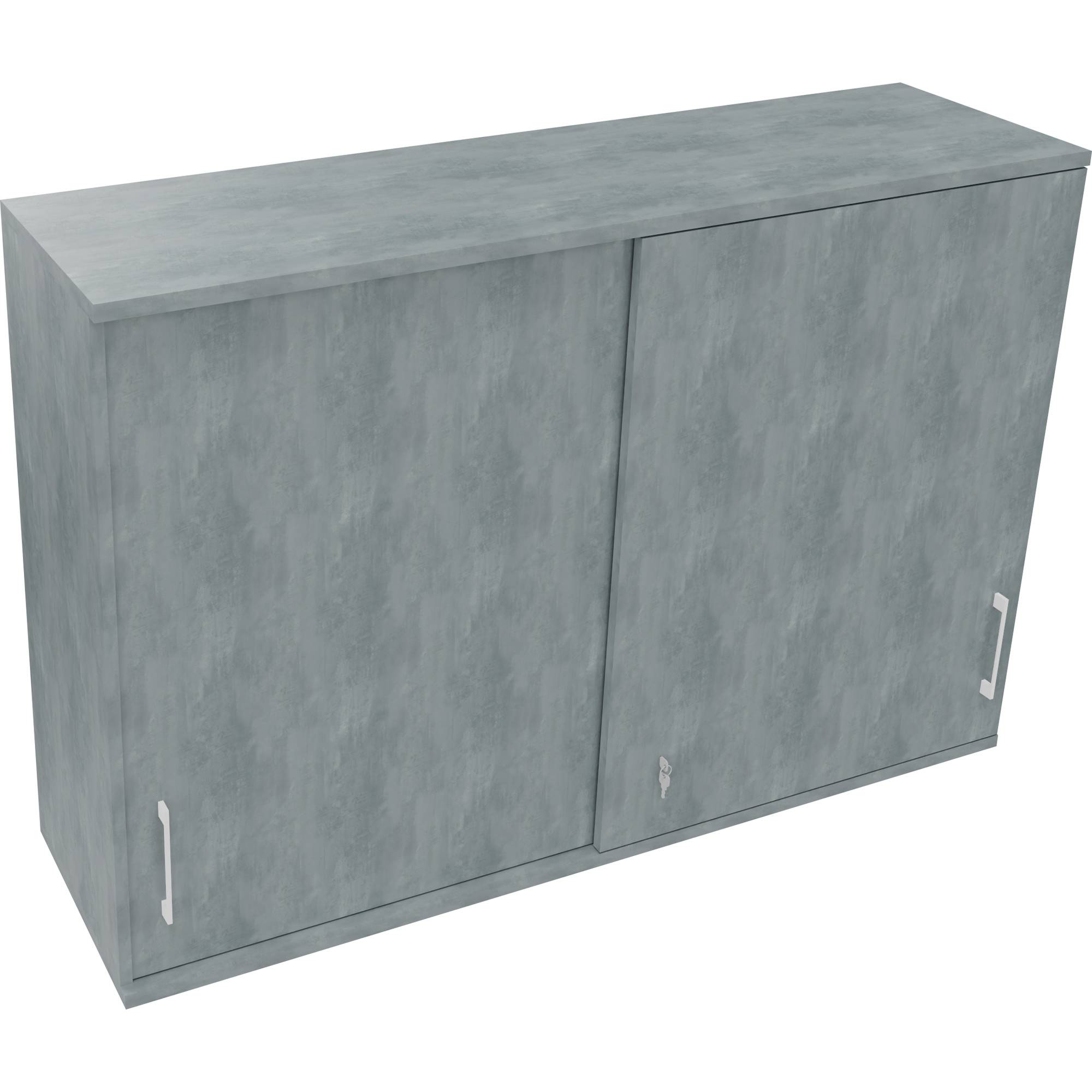 Aufsatzschrank 3OH B1600xT442xH1088mm Beton-0