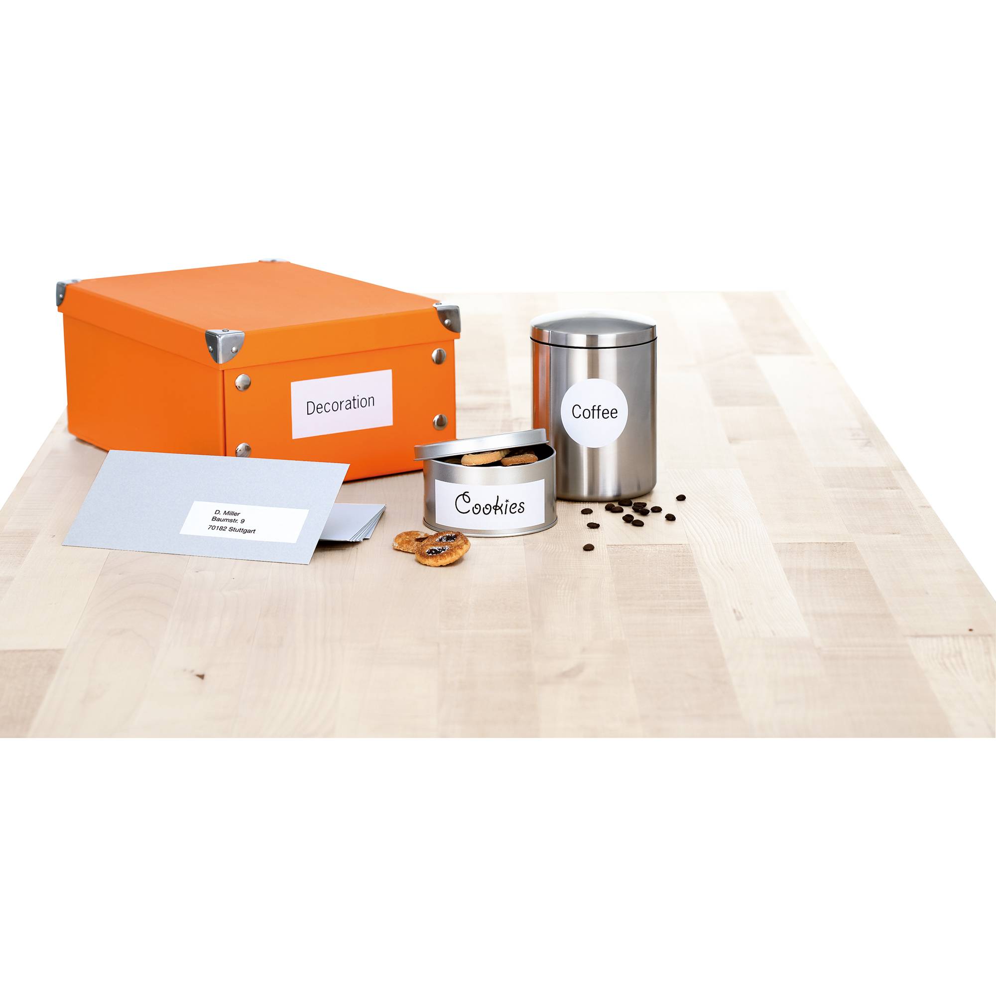 Herma 4265 Adress-Etiketten 63.5 x 46.6 mm Papier Weiß 1800 St. Permanent haftend Tintenstrahldrucker, Laserdrucker, Far-1
