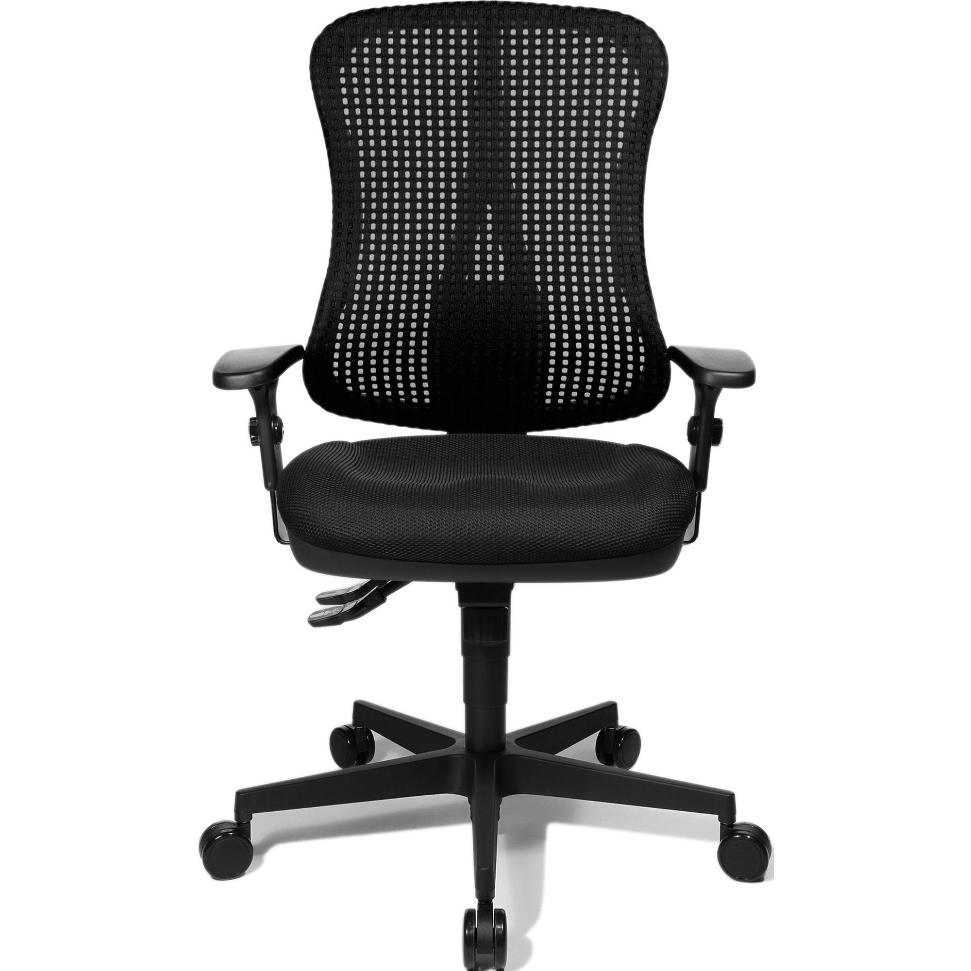 Bürodrehstuhl Head Point SY schwarz/schwarz-1