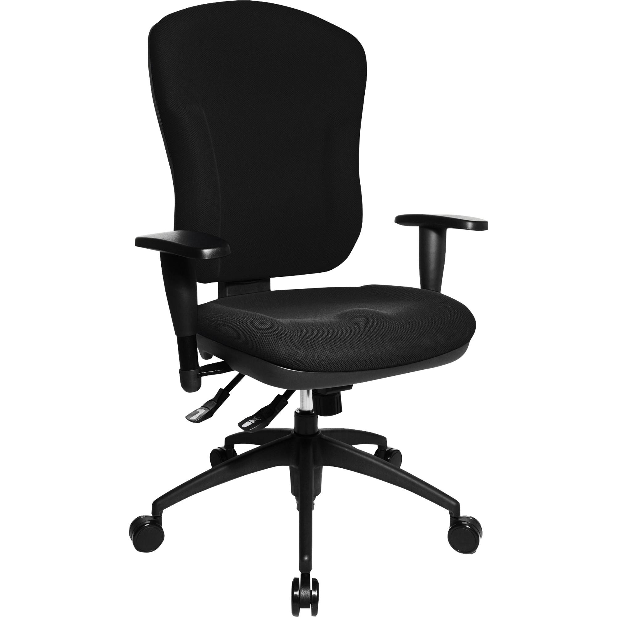 Bürodrehstuhl Wellpoint 30 SY schwarz-2