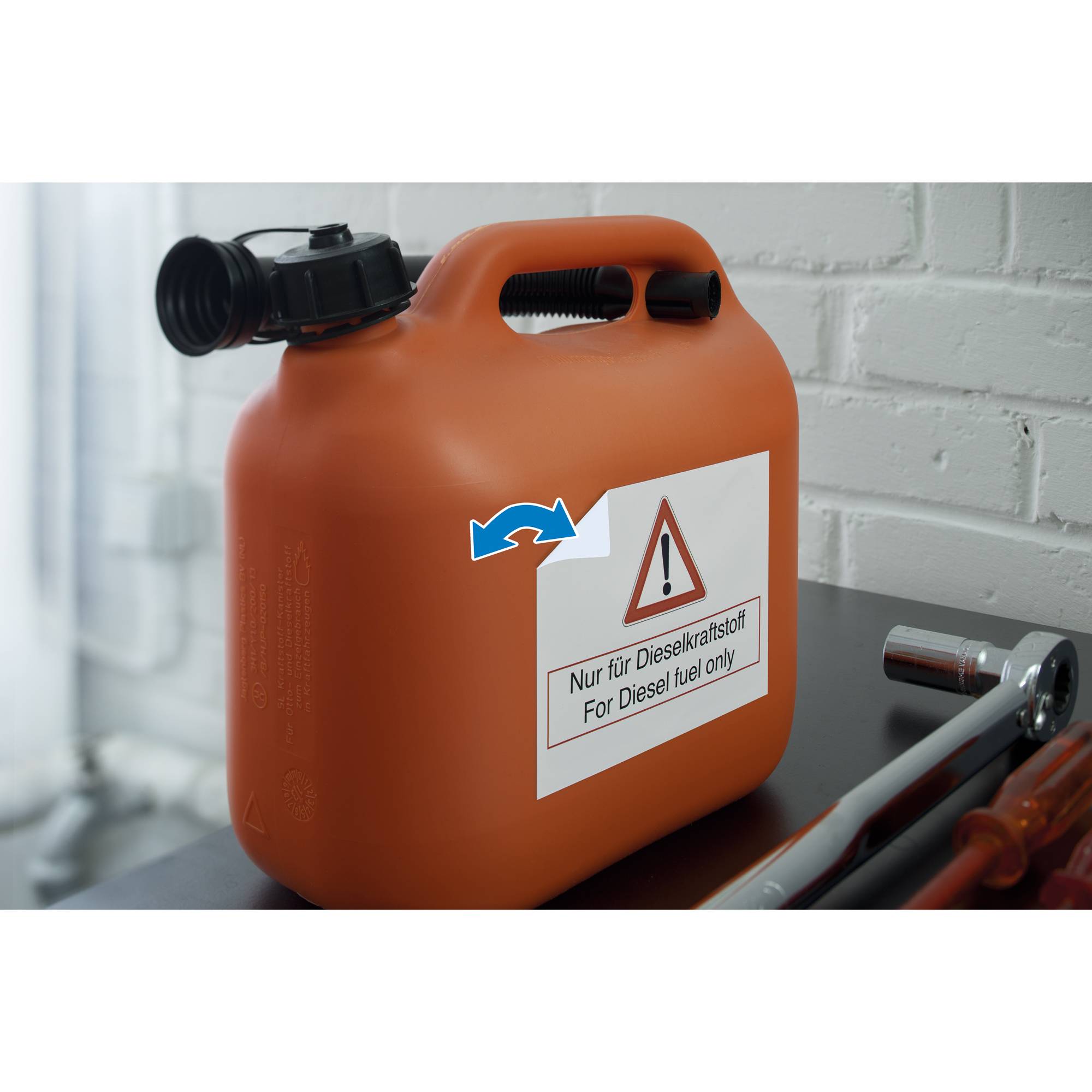 Folienetikett 105x148mm weiß 80 St./Pack.-2