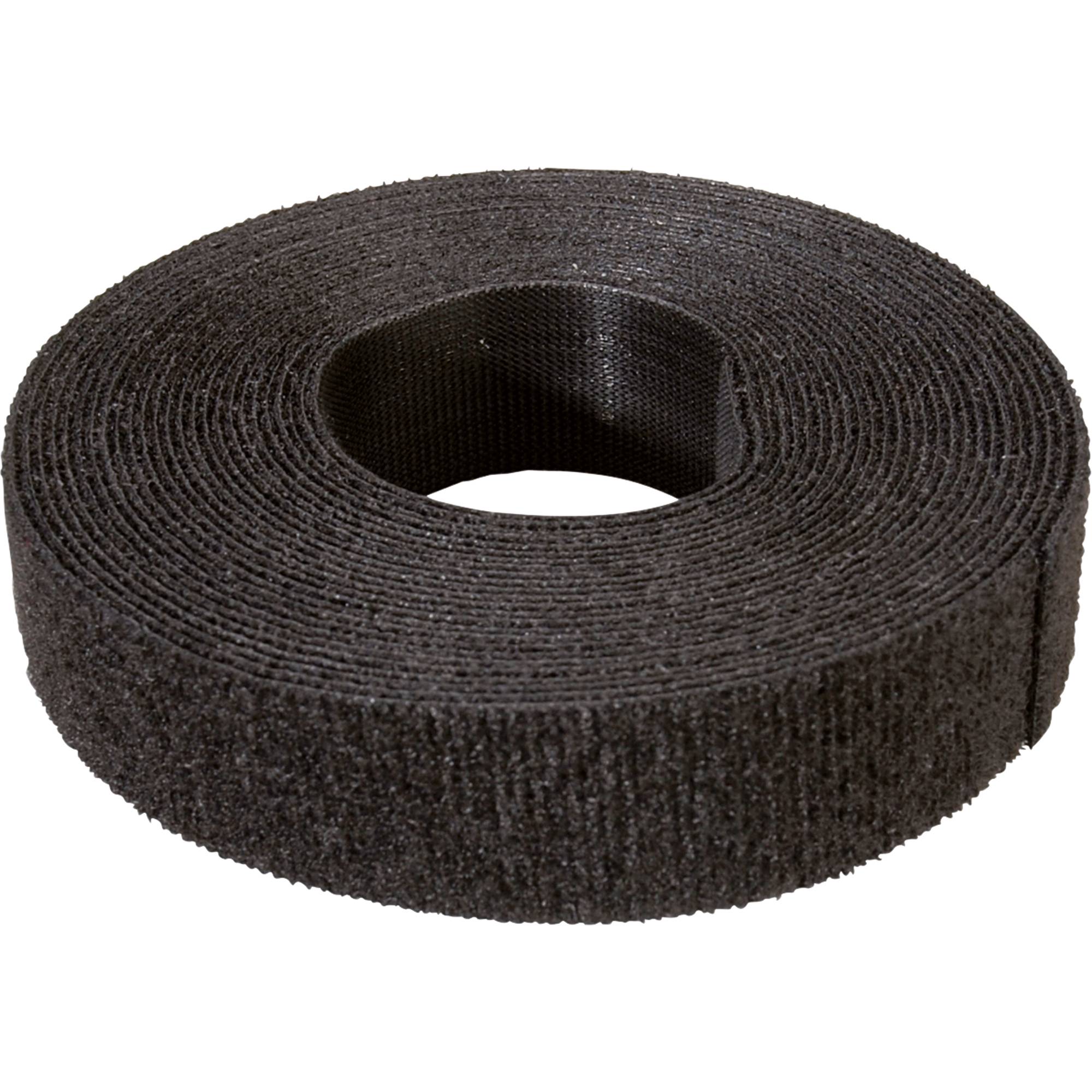 Klettband 5m unperf. sw-0