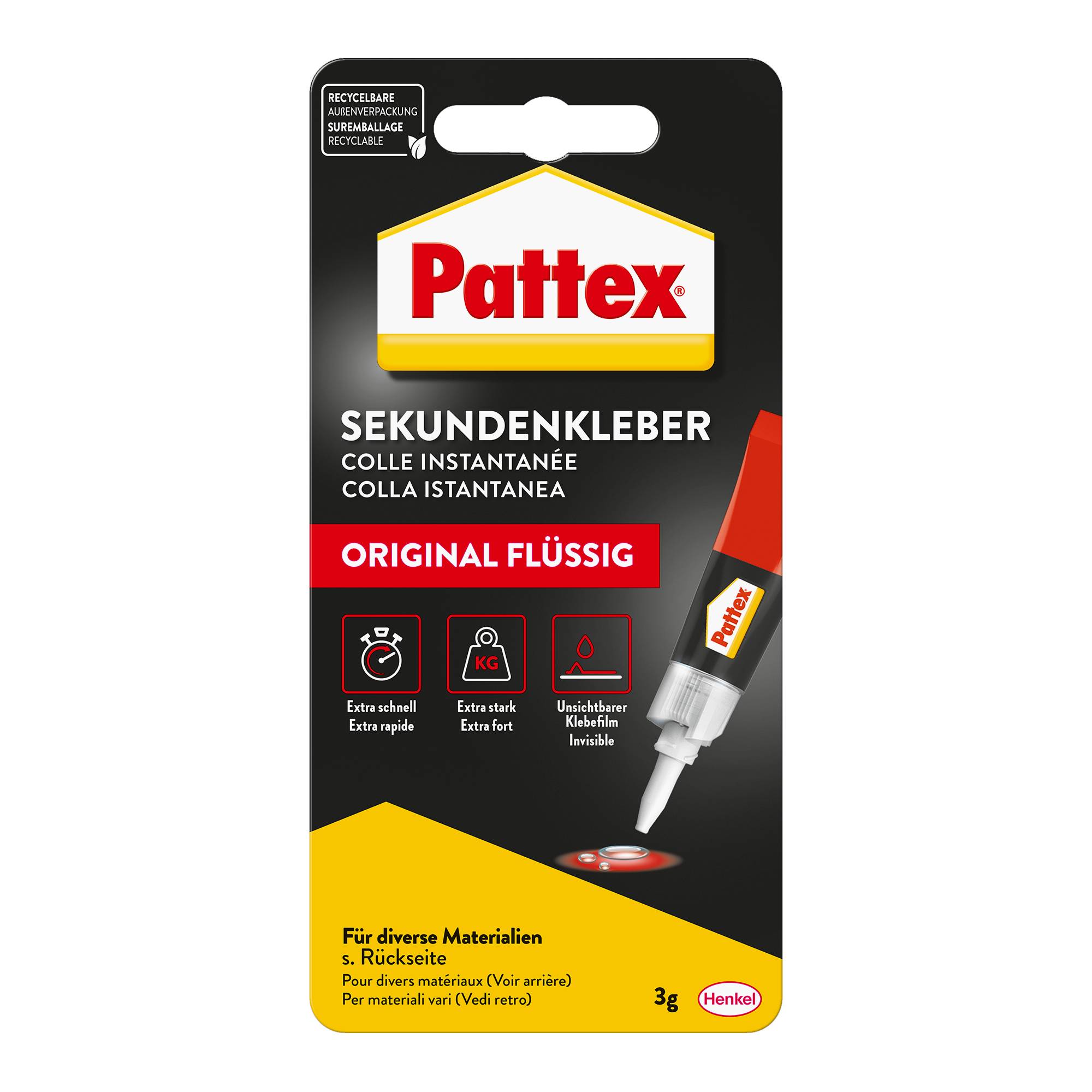 Sekundenkleber classic BK WA97 3g-0