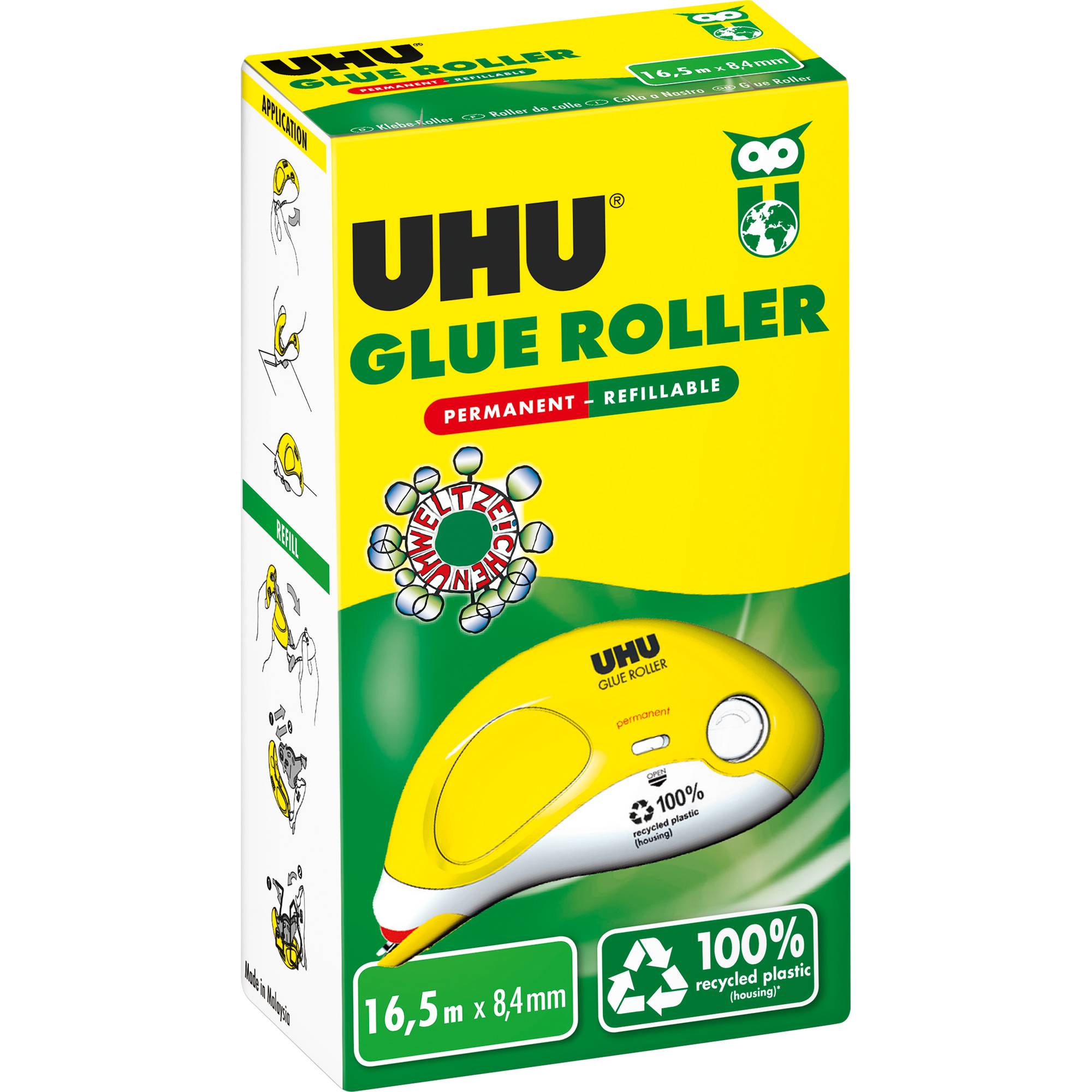 Kleberoller 16,5m x 8,4mm folding box-0