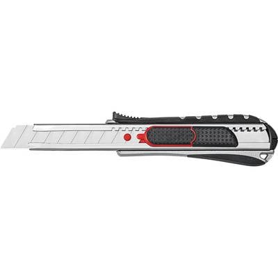 WEDO Cutter Safety 2in1 787018 18mm schwarz/rot-0