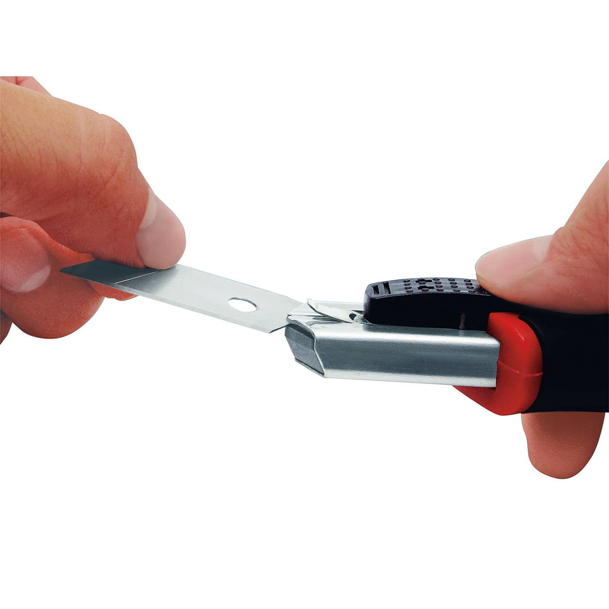 WEDO Cutter Safety 2in1 787018 18mm schwarz/rot-2