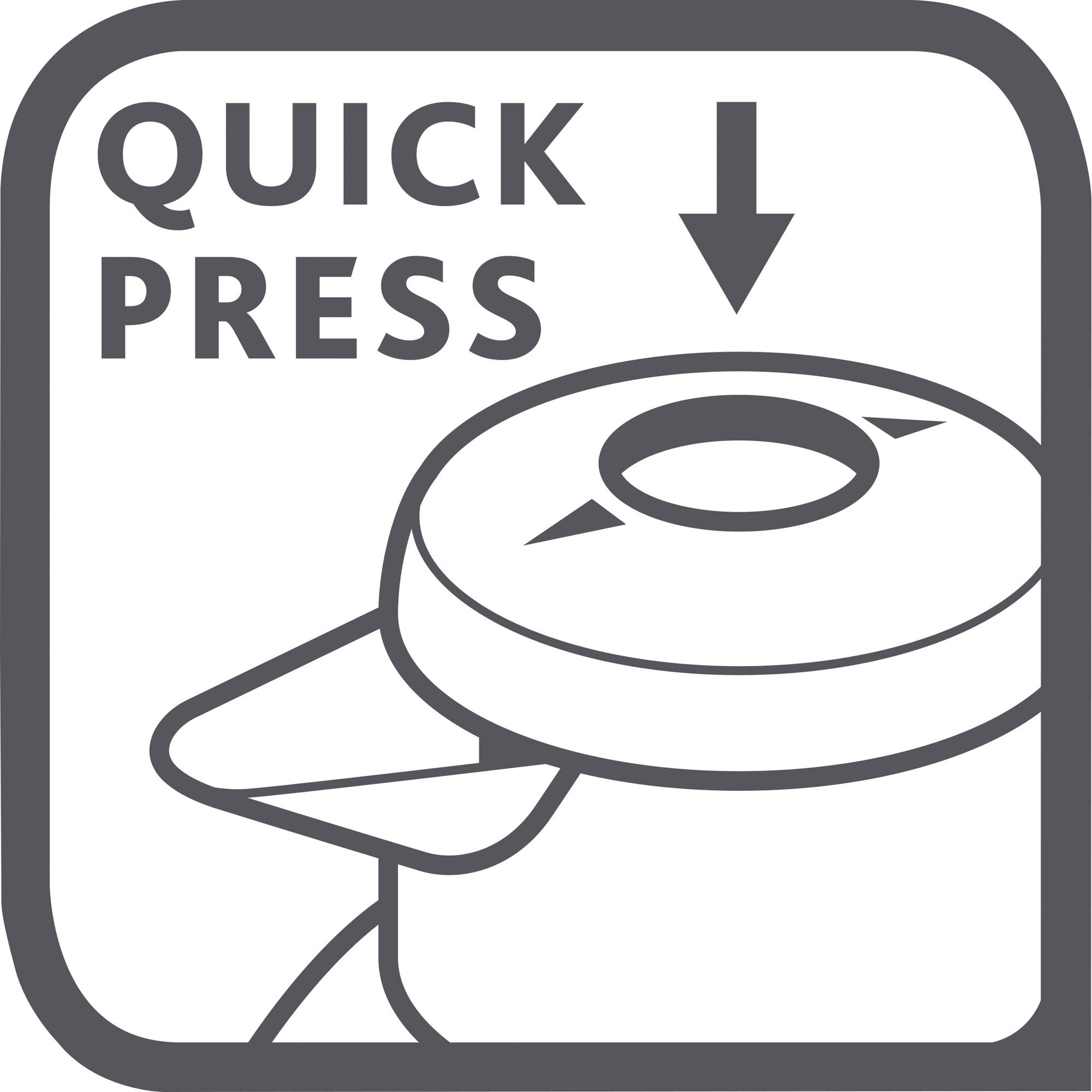Isolierkanne Samba Quick Press 1l schwarz-2