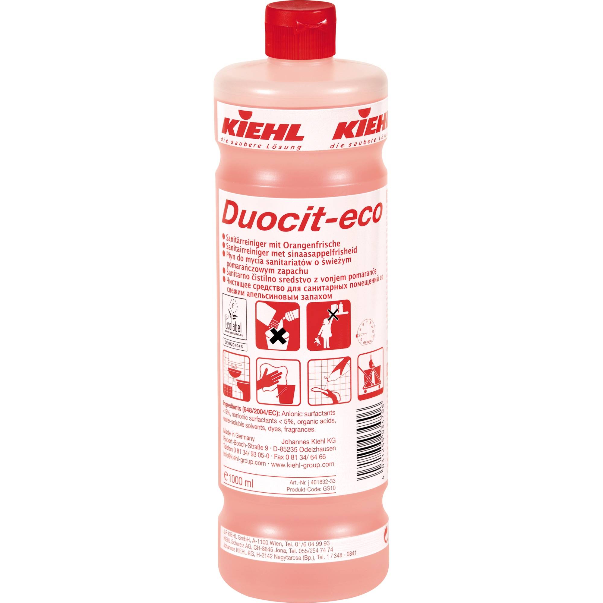 Sanitärreiniger Duocit-eco 1l-0