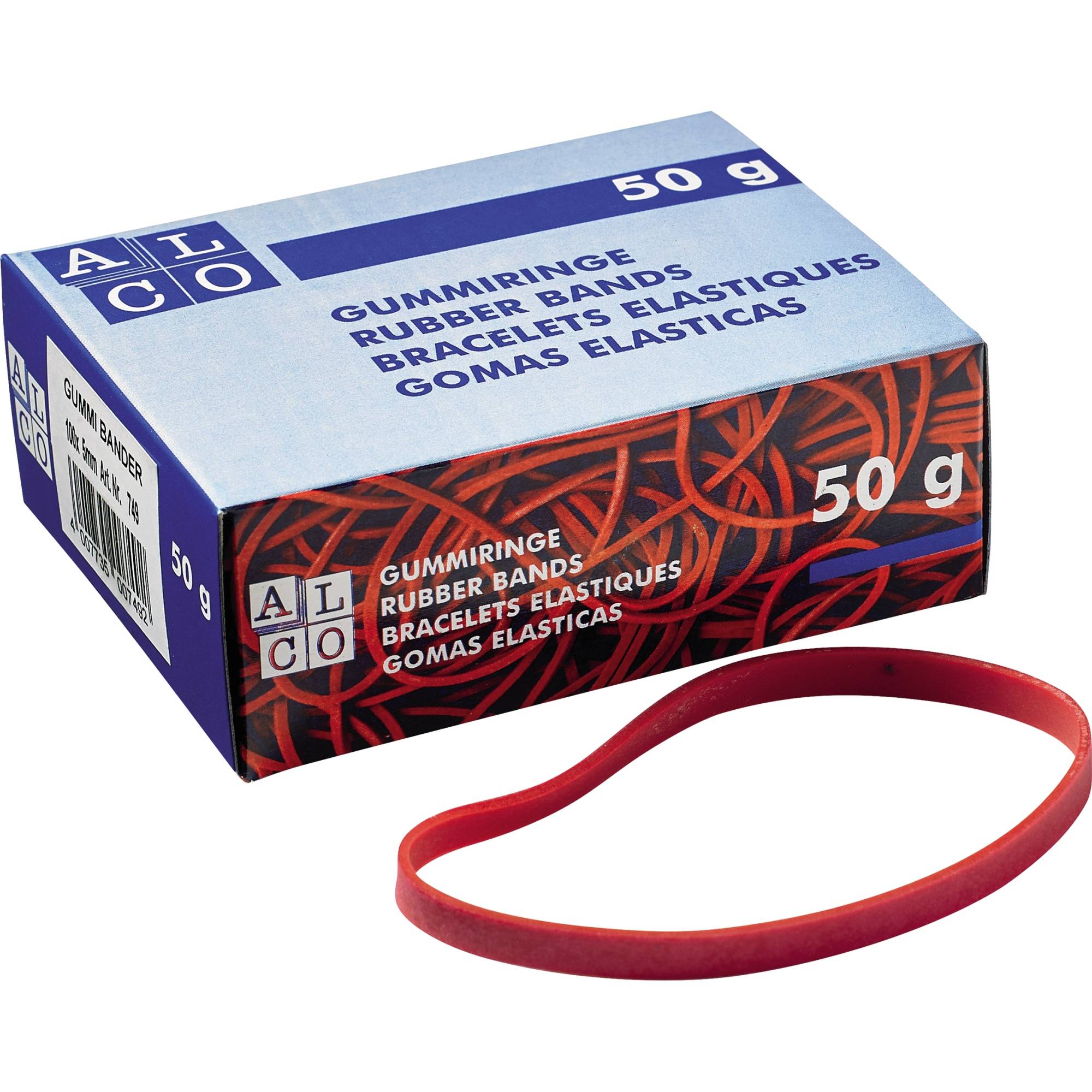 Gummiband 6x200mm rot 1000g-0