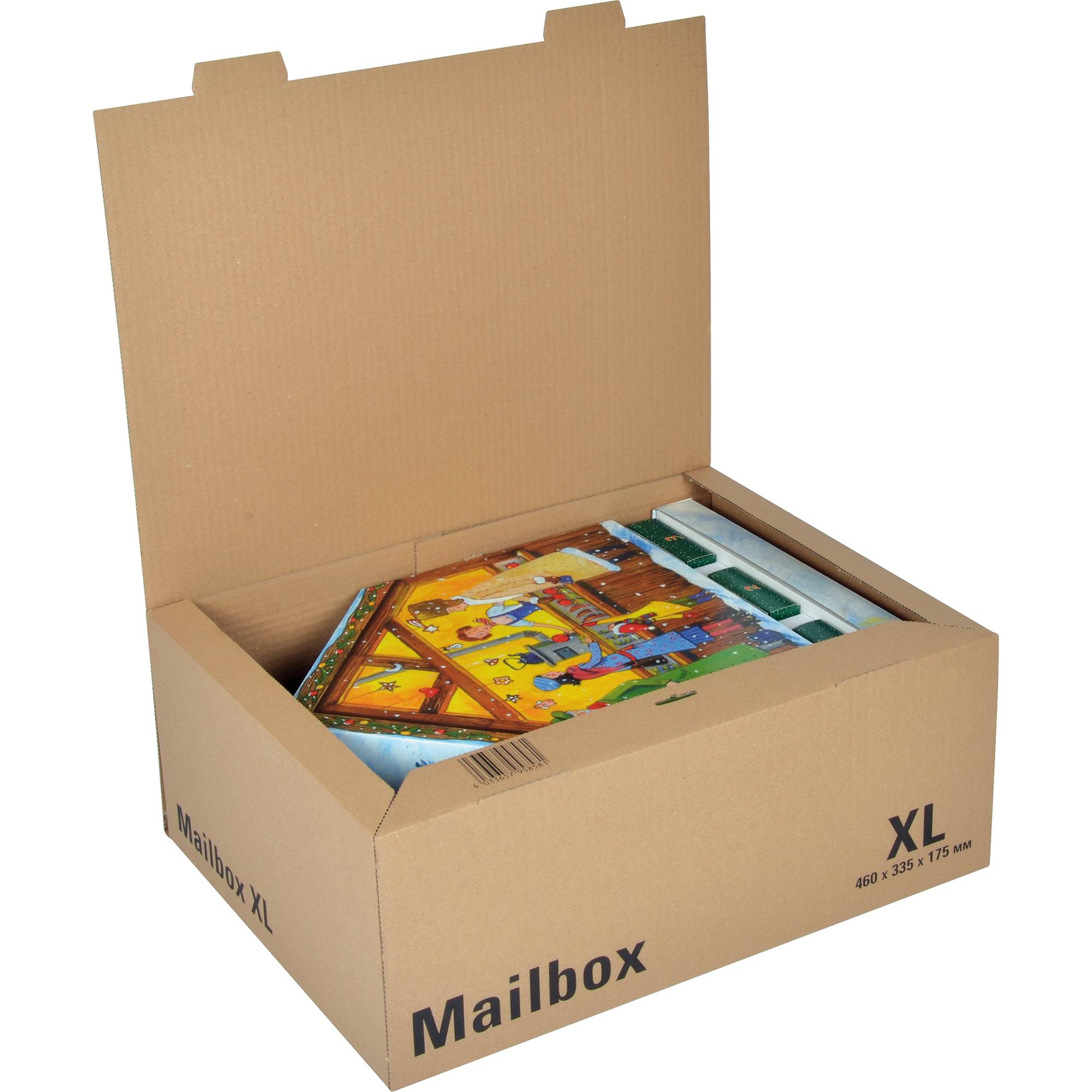 Versandkarton Mailbox XL braun-0