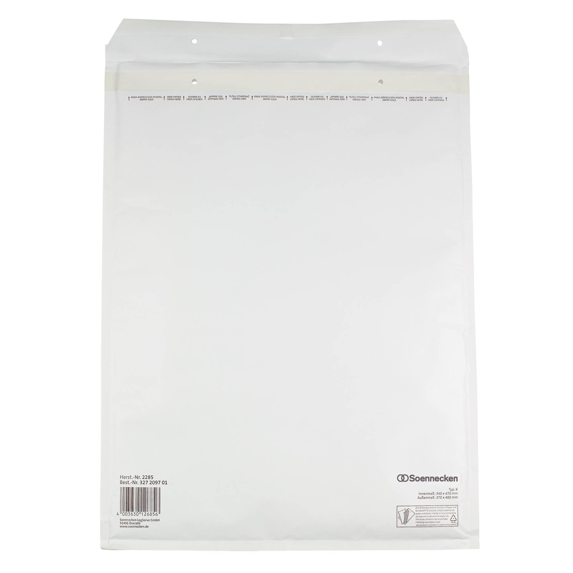 Luftpolstertasche K/7 340x470mm hk ws 5 St./Pack.-0