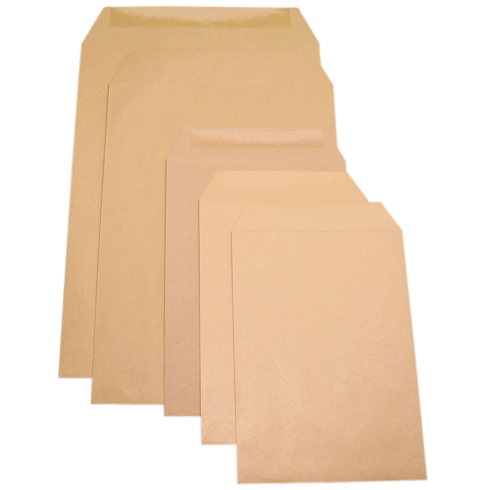 Versandtasche C4 90g oF natronbraun 25 St./Pack.-1