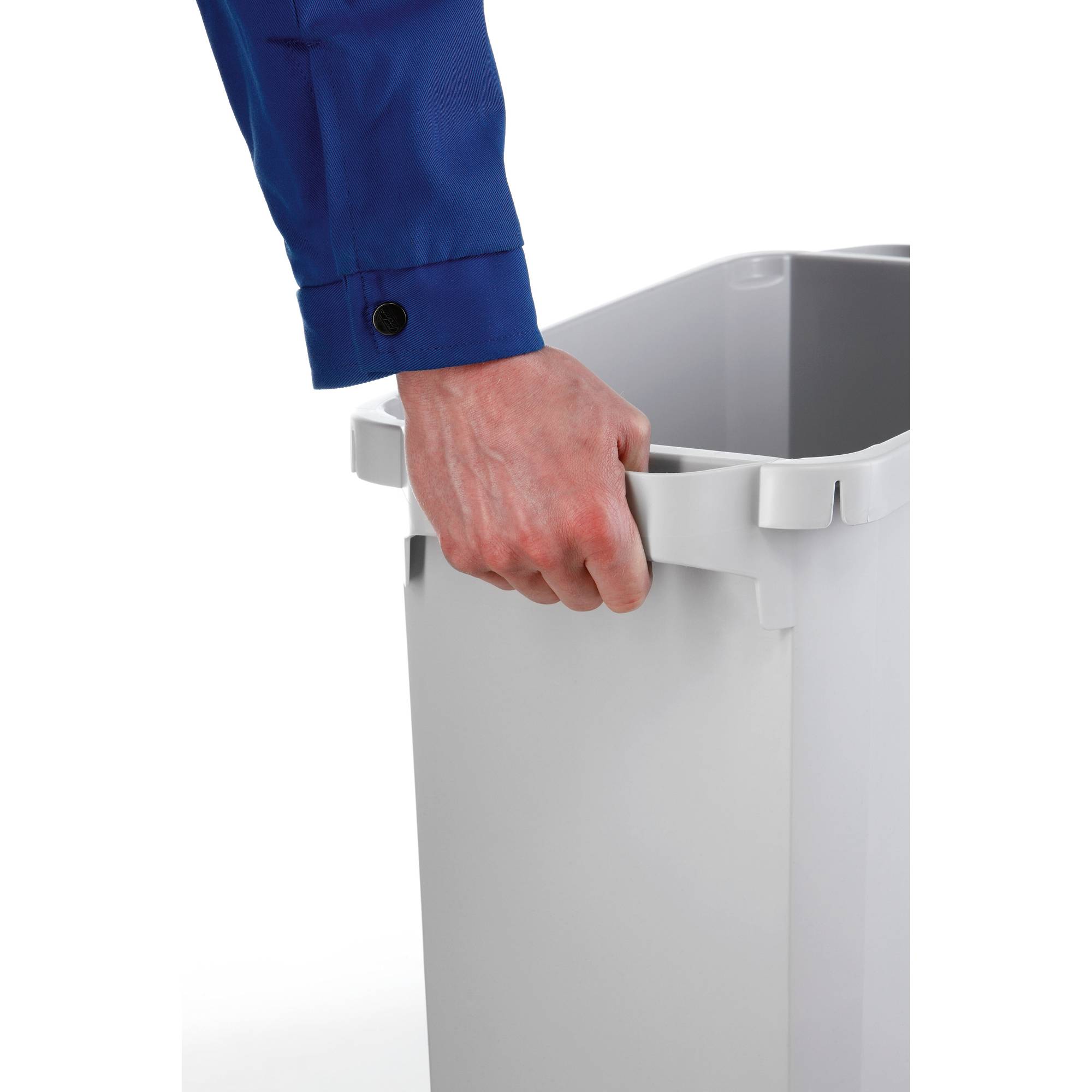 Abfalleimer DURABIN 60l grau +Deckel sw-3