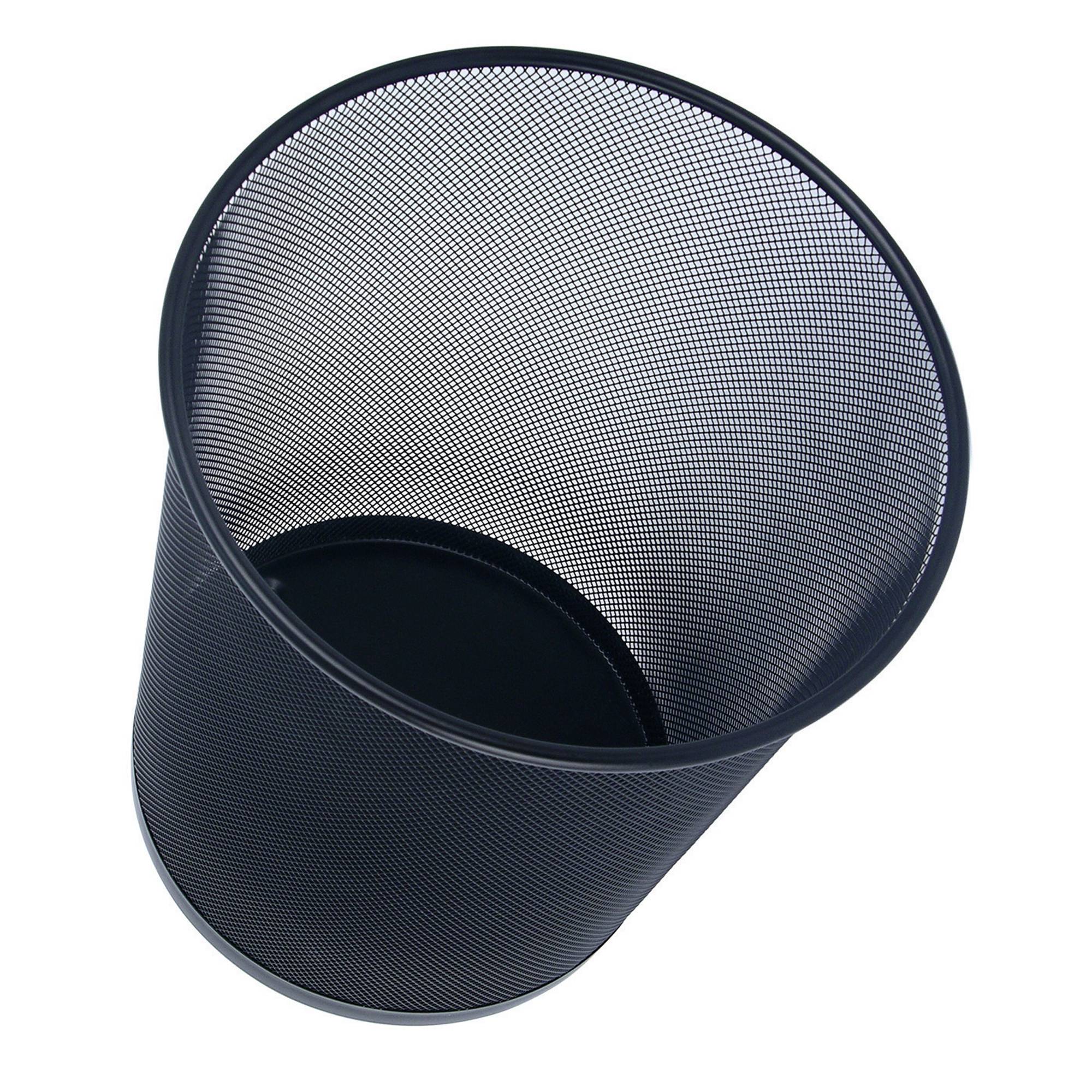 Papierkorb Office 18l Drahtmetall schwarz-0
