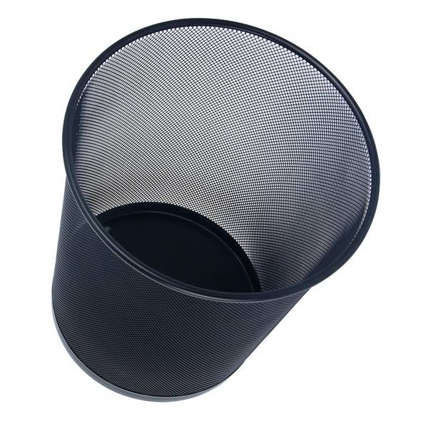 Papierkorb Office 18l Drahtmetall schwarz