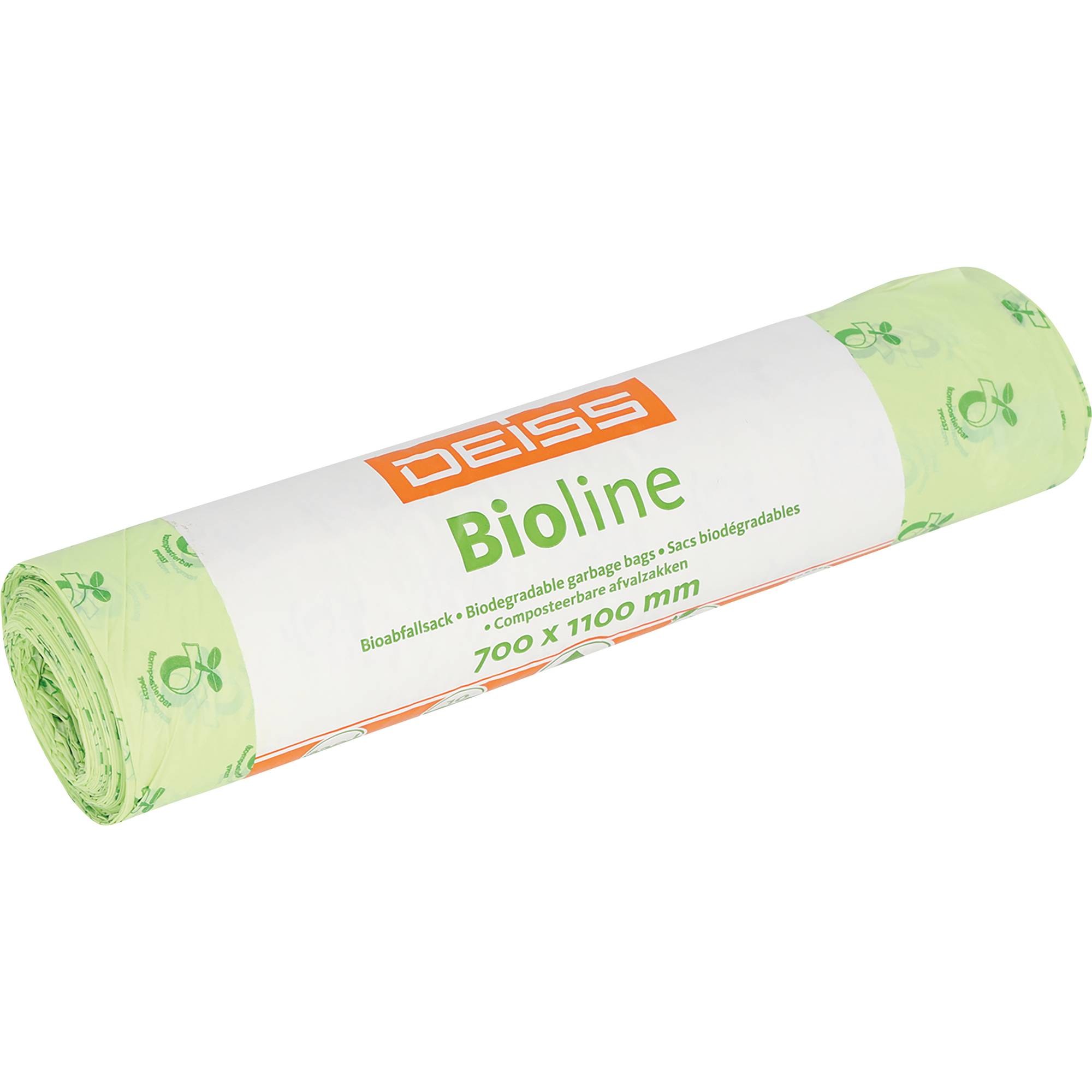 Müllbeutel kompostierb. 120l 700x1.100mm 10 St./Pack.-0