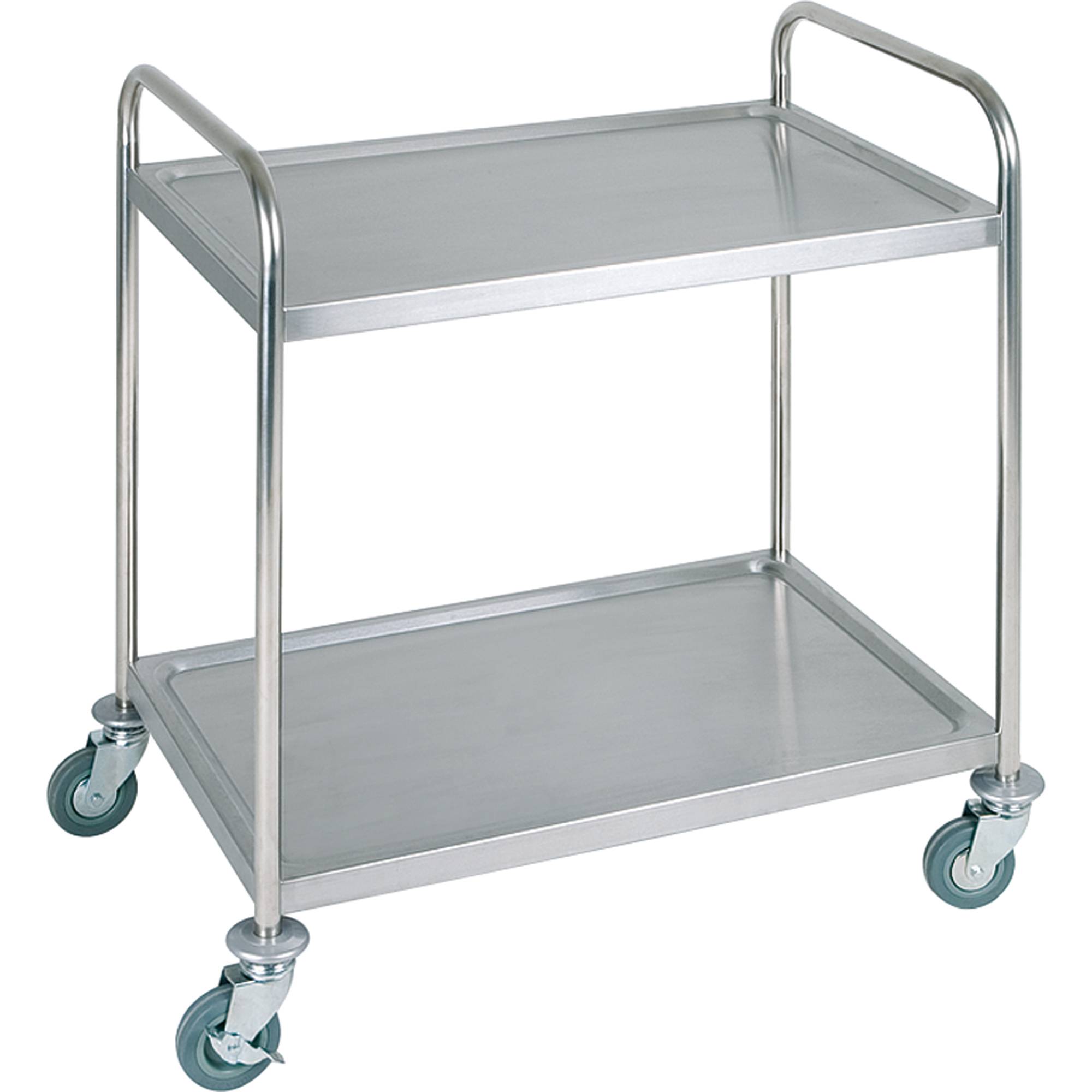 Servierwagen 2Böden 91x59cm Edelstahl-0