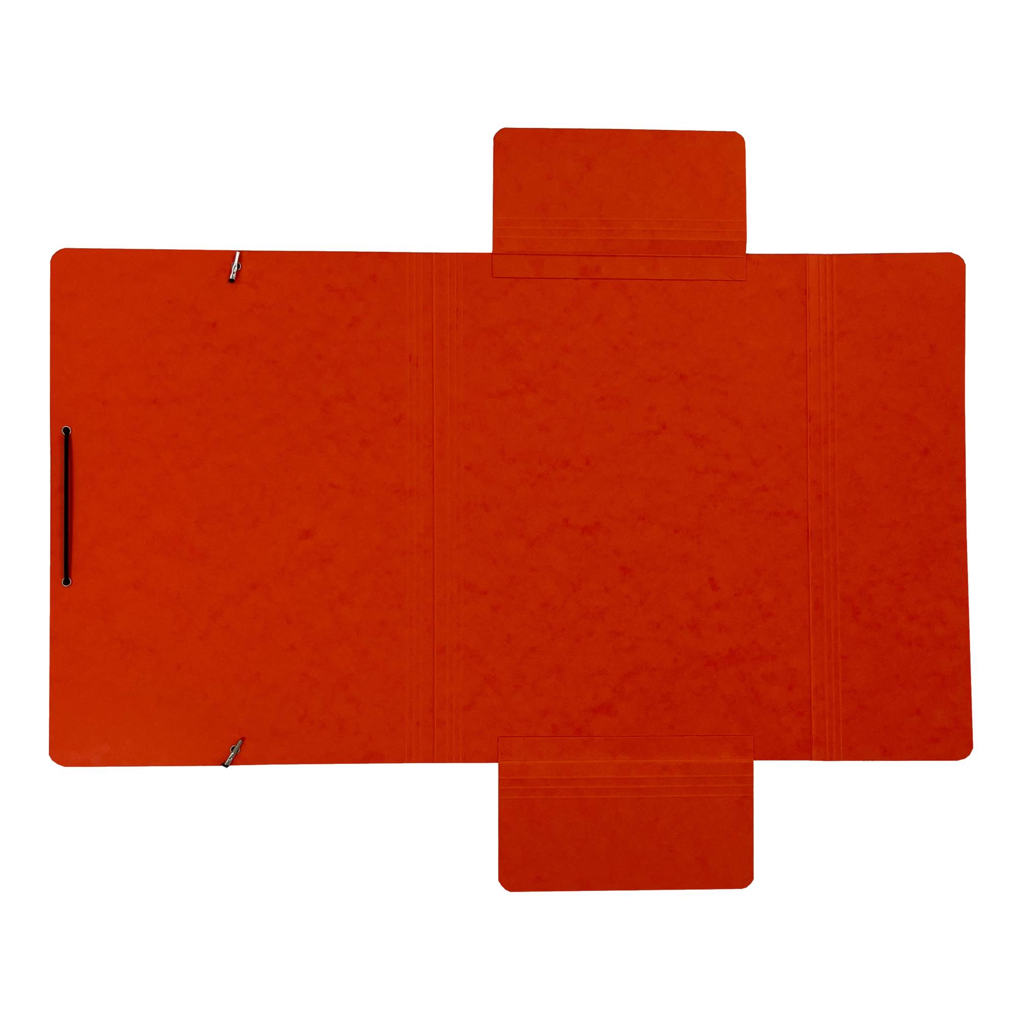 Eckspanner DIN A4 3Klappen und Gummizug orange-1