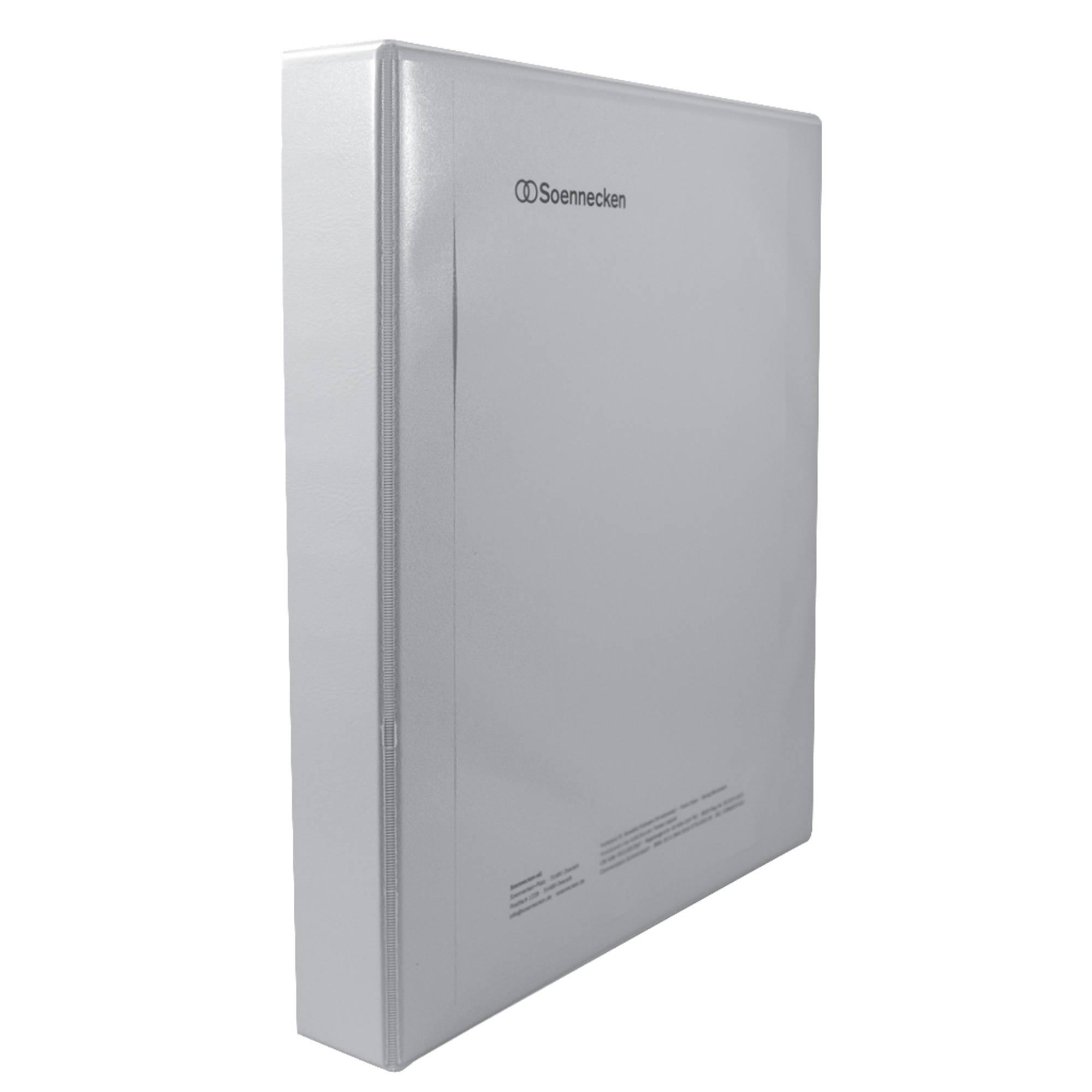 Präsentationsringbuch DIN A4 50mm 2Ringe weiß-0