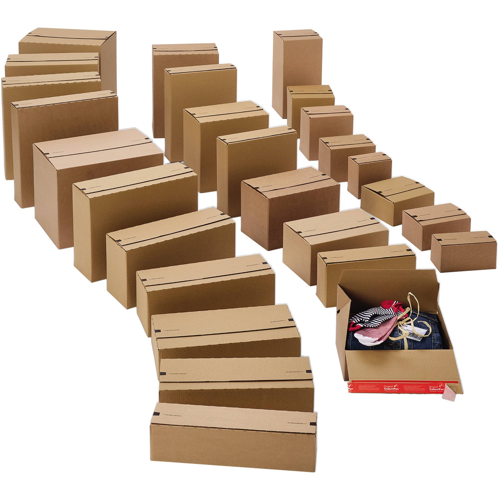ColomPac Versandkarton Eurobox CP154.202020 194x194x187mm braun-3