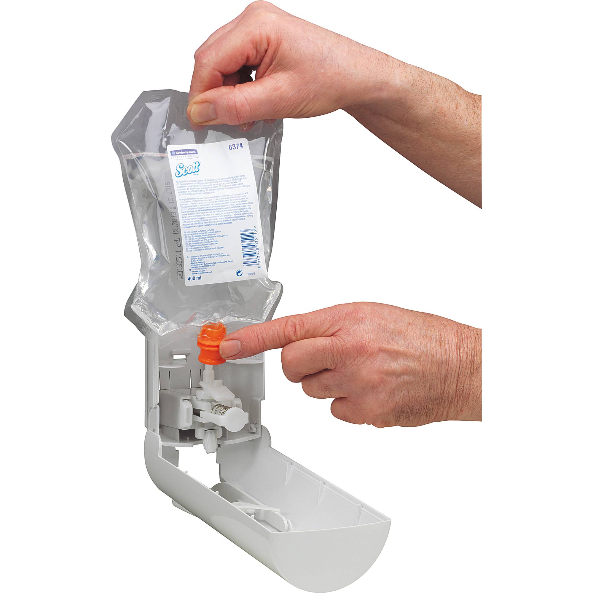 Scott Toilettensitzreiniger Spenderbeutel 400ml-1