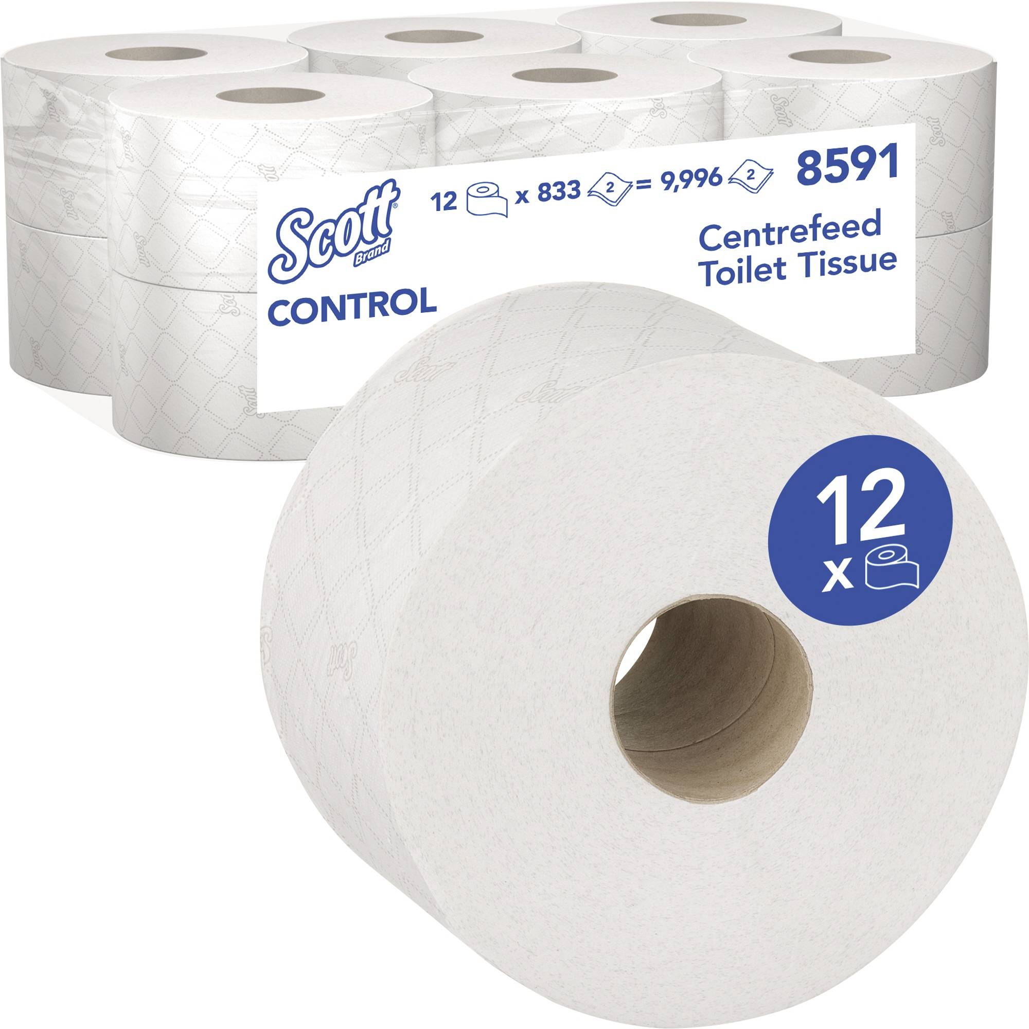 Scott Toilettenpapier Control ws 12 St./Pack.