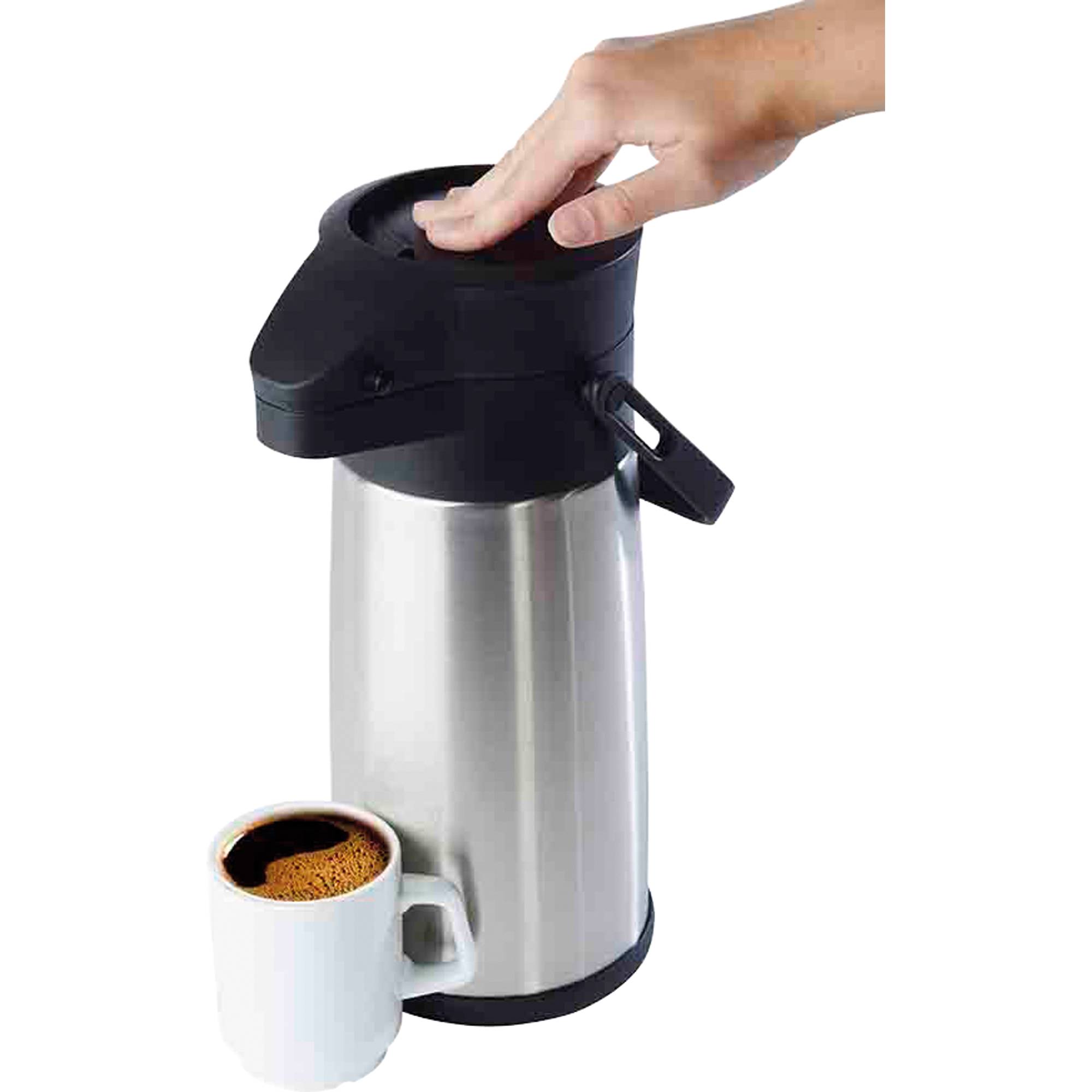 Pumpkanne Budget 2,2l 17Tassen Edelstahl Kunststoff-3