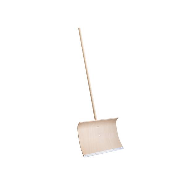 Schneeschieber Holz 50cm Stiel/Stahlkante 496041200