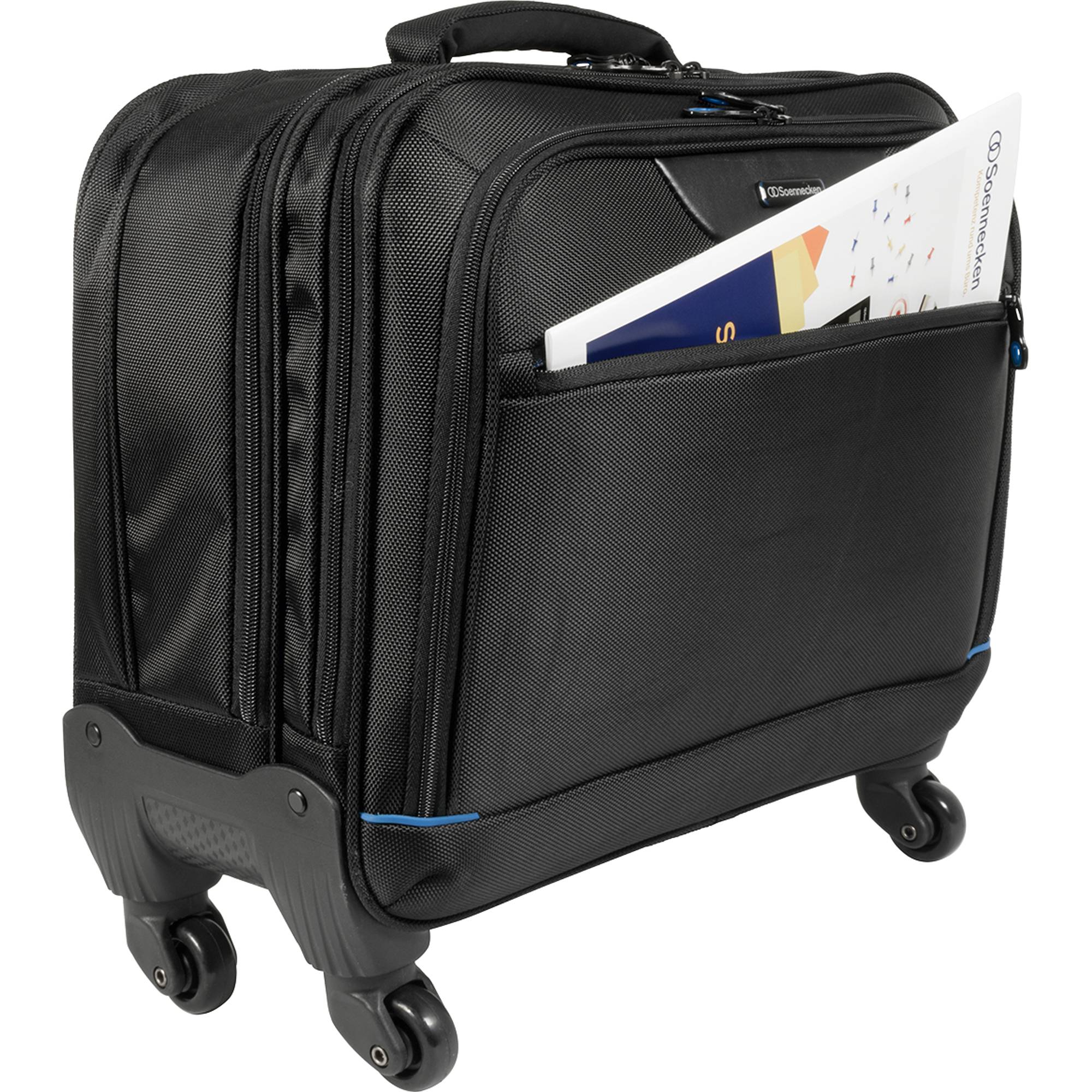 Notebooktrolley München 4Rollen Nylon schwarz-1