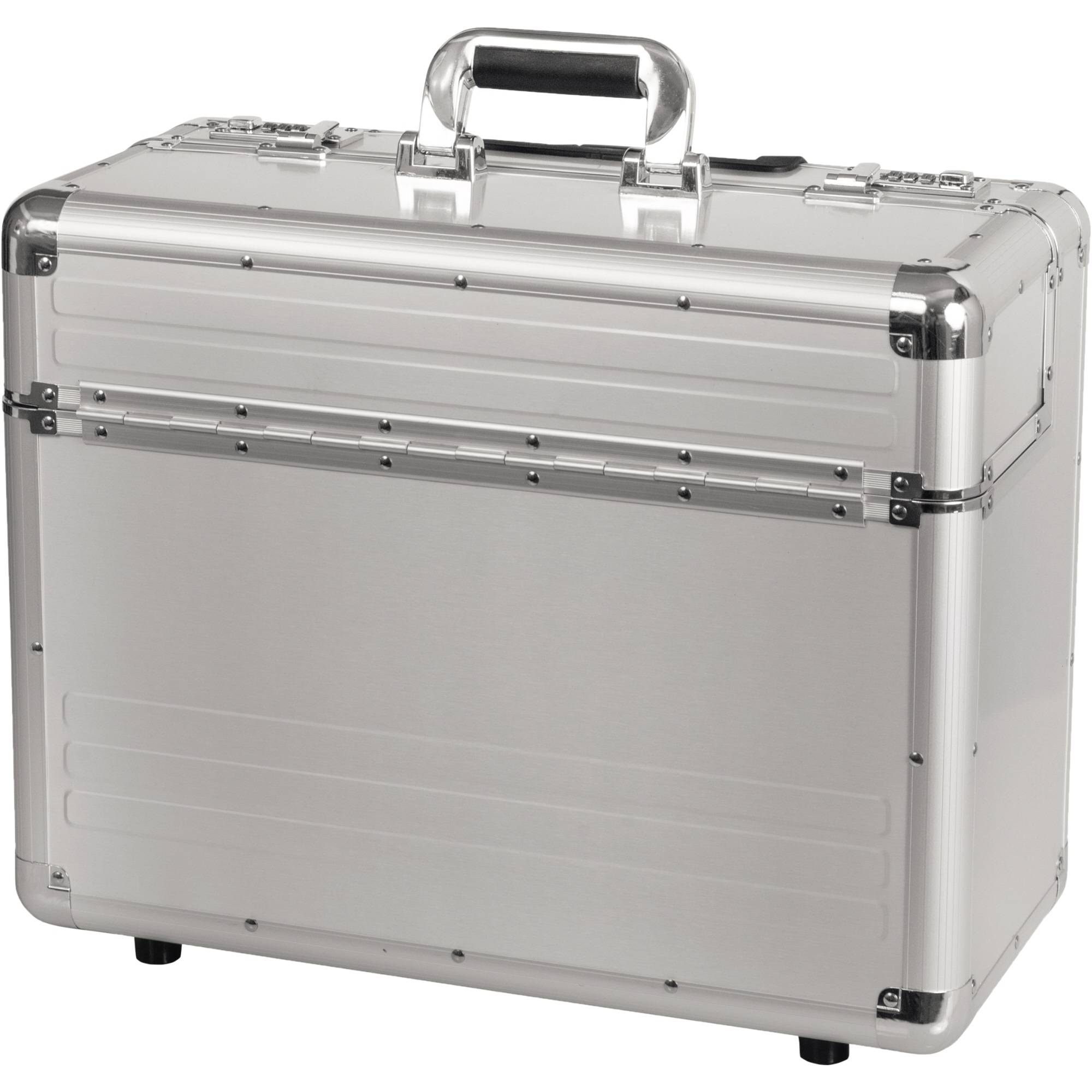Pilotenkoffer OMEGA 48x37x23cm Aluminium silber-2