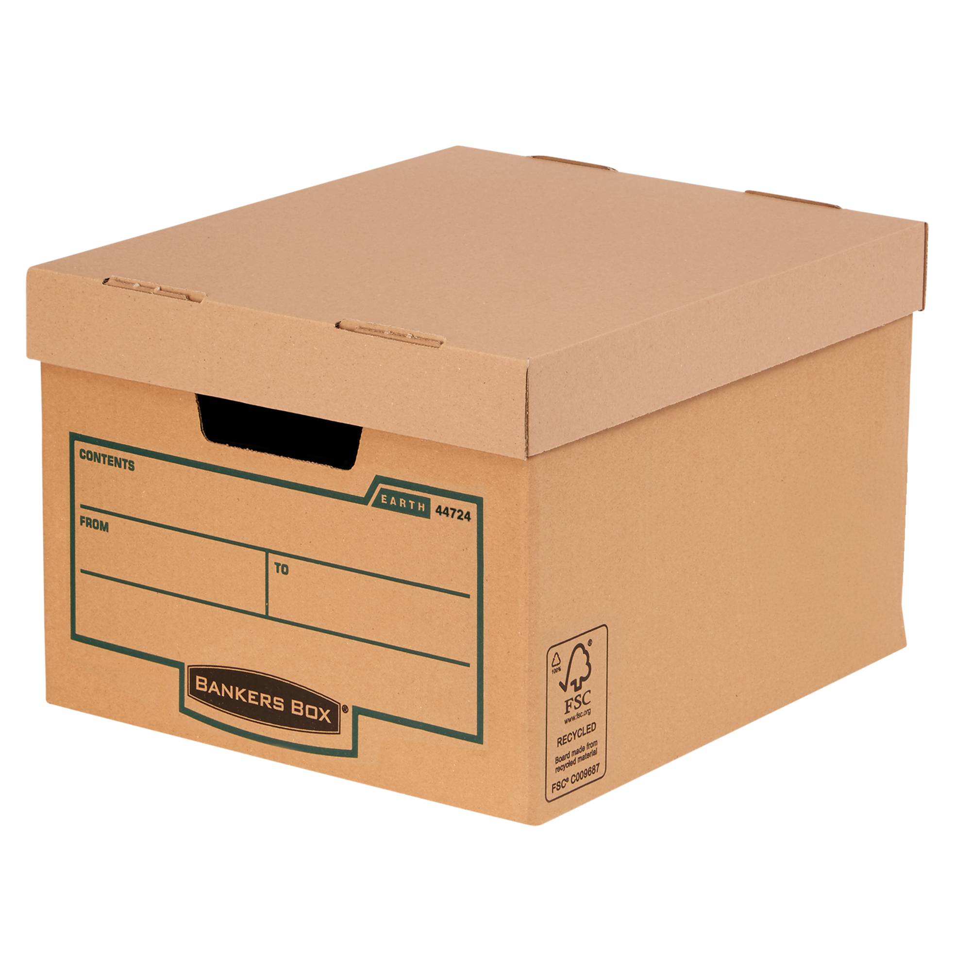 Archivbox Earth Series Karton braun