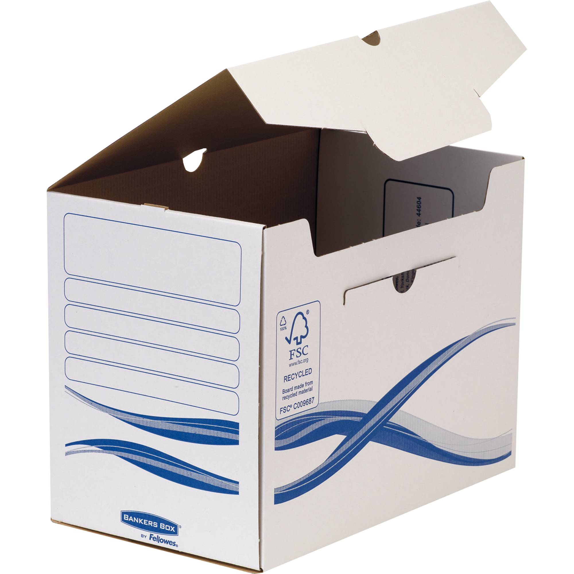 Archivschachtel Basic A4+ ws/bl 25 St./Pack.-1