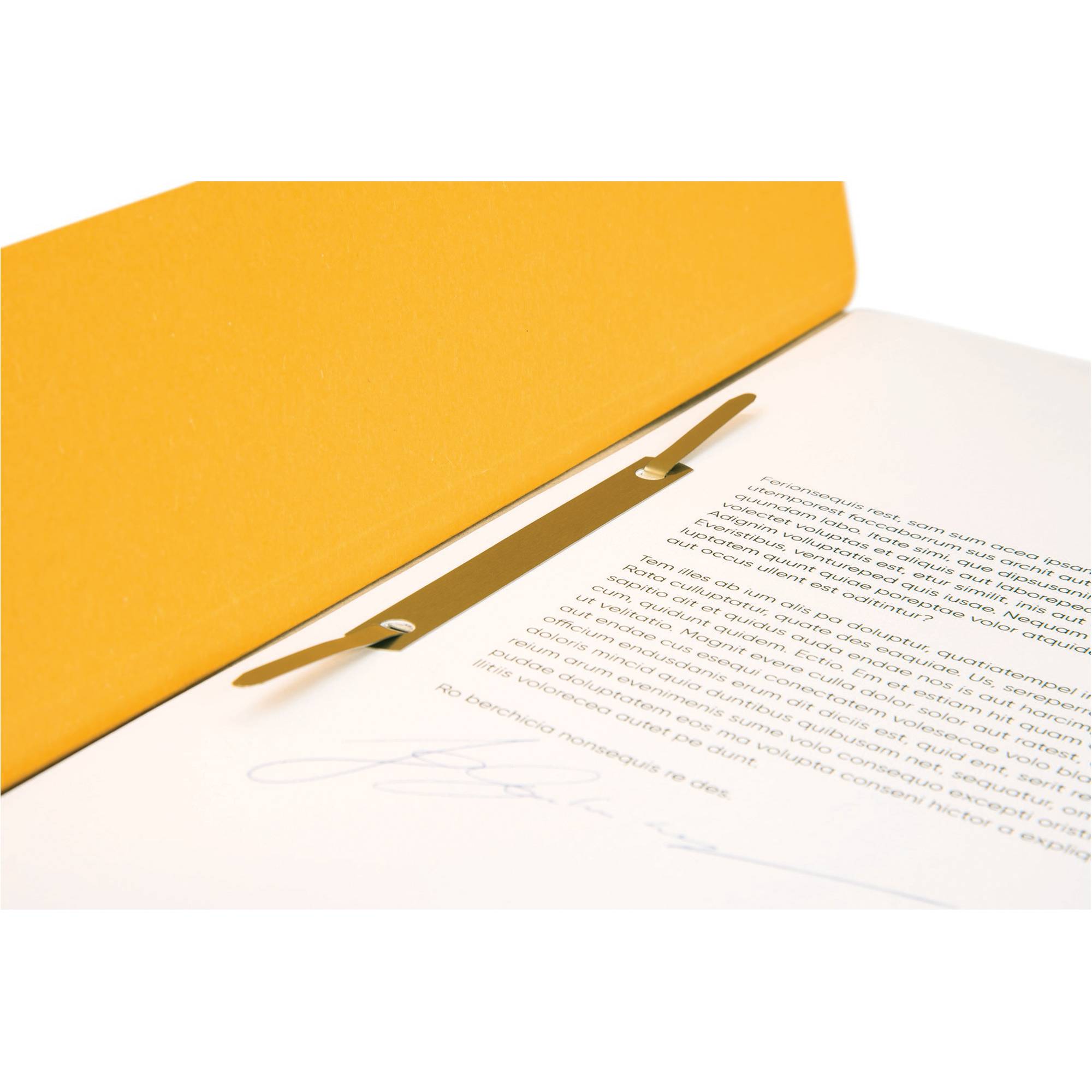 Einhakhefter DIN A4 halber Deckel kaufm. Heftung ge-2