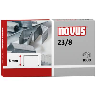 NOVUS Heftklammer 23/8 042-0040 verzinkt 1.000 St./Pack.