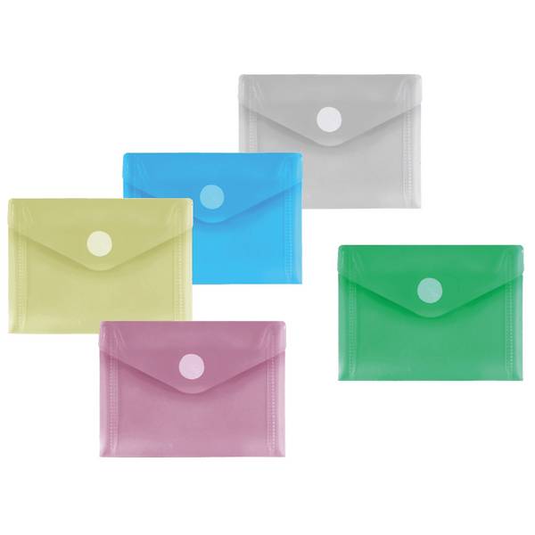 Sammelhülle DIN A7 quer sortiert 10 St./Pack.