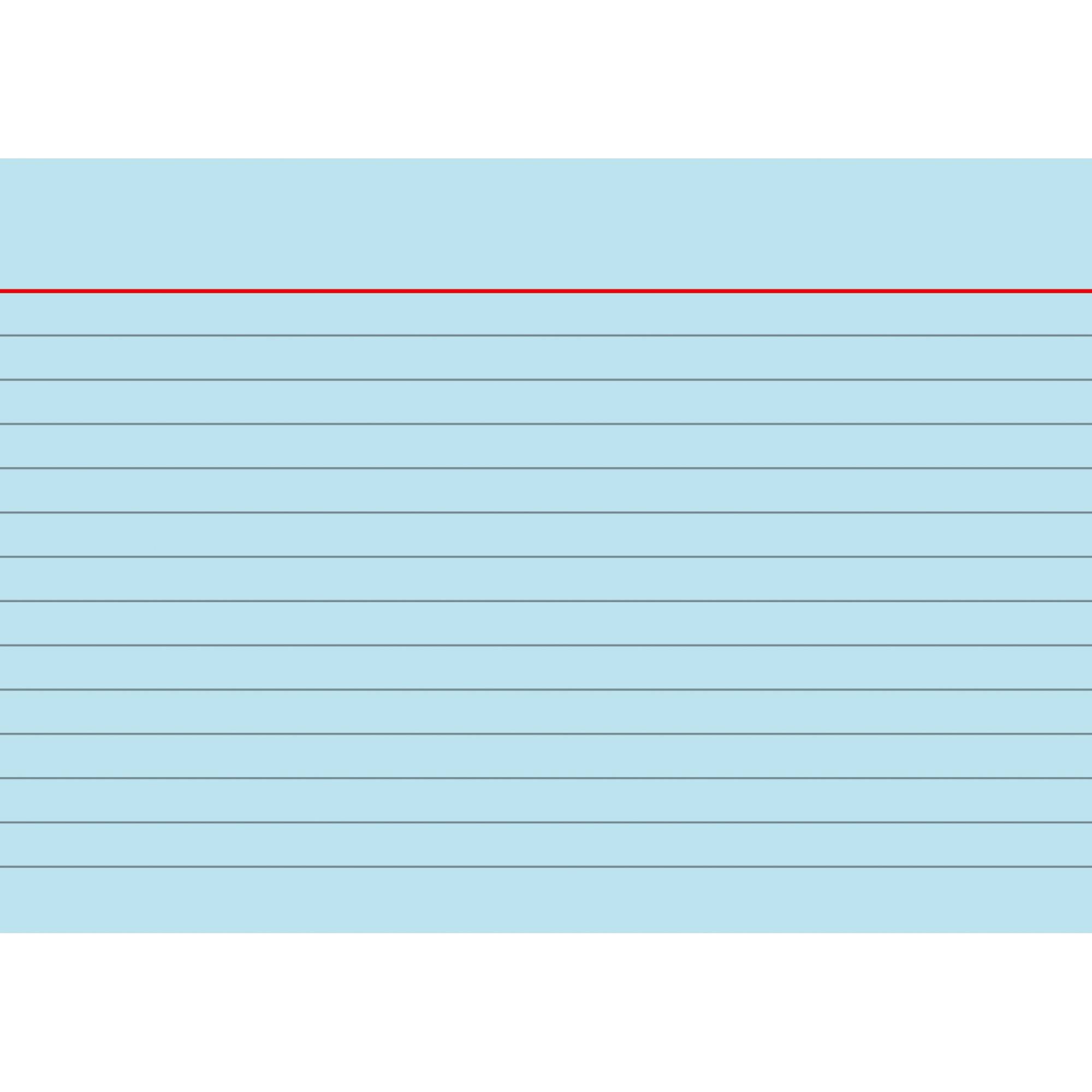 Karteikarte DIN A6 liniert bl 100 St./Pack.-0