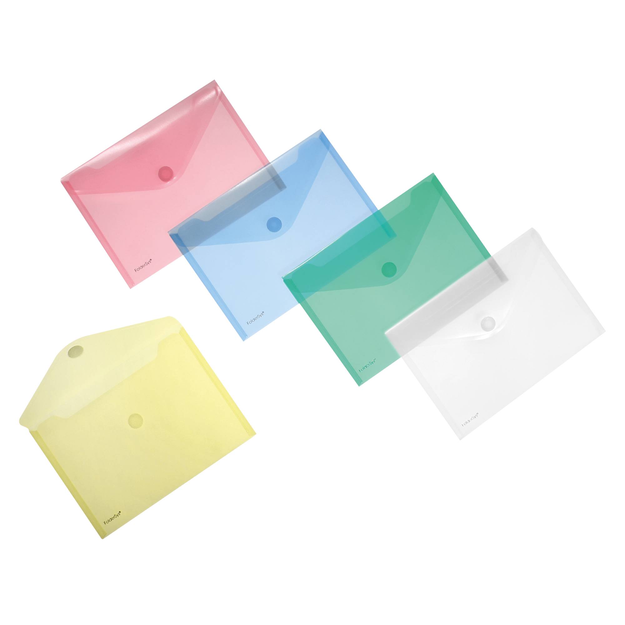 Sammelhülle DIN A5 quer sortiert 10 St./Pack.-0