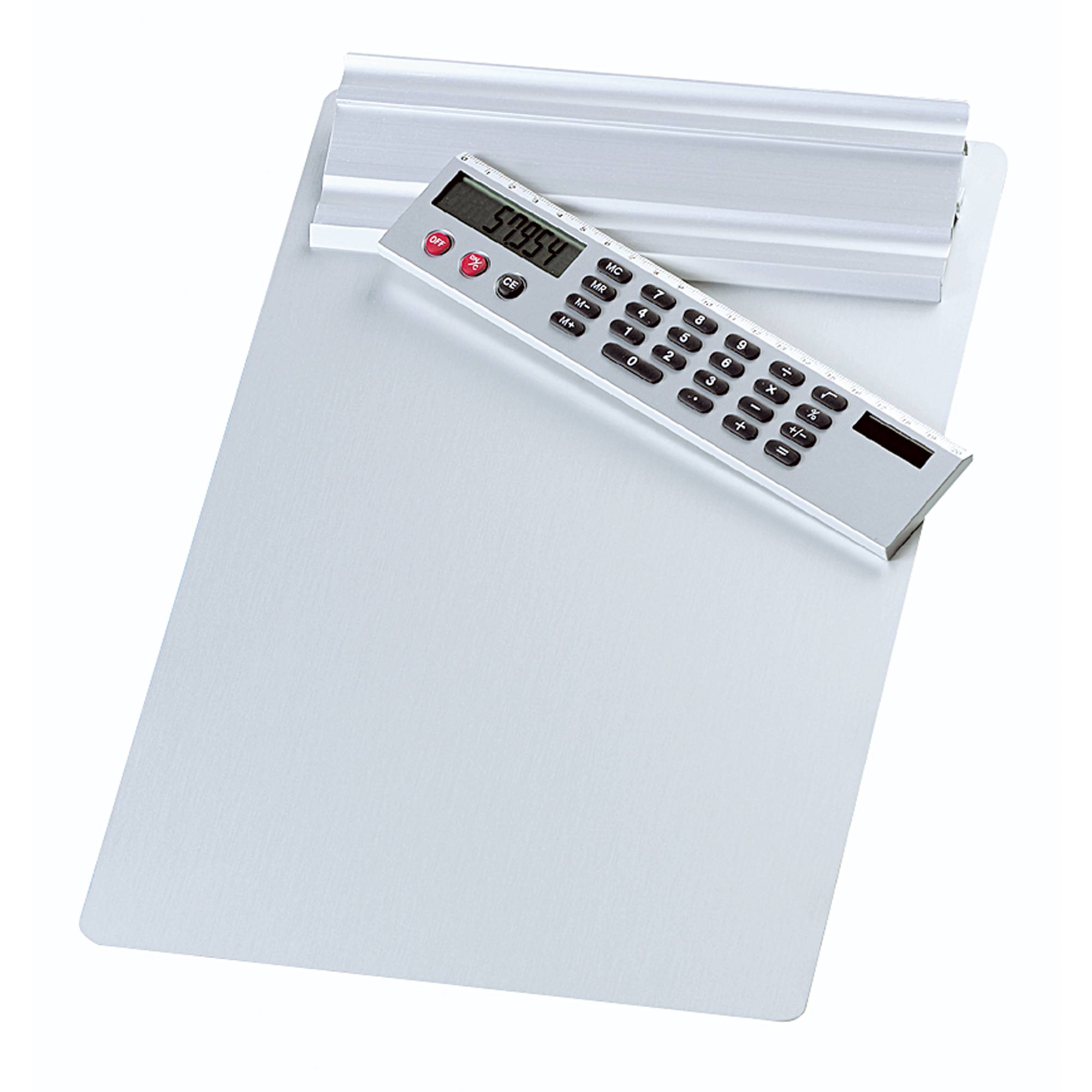 WEDO Klemmbrett 57954 A4 23,0x33,5x1,9cm silber-0