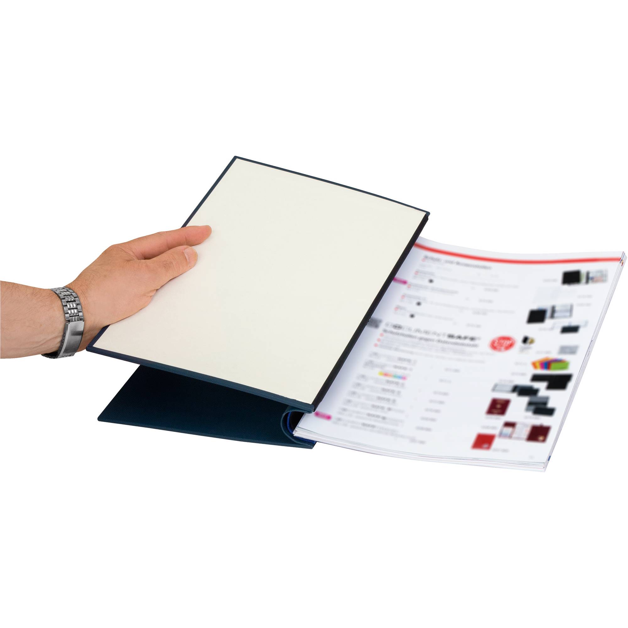 Klemmbinder DIN A4 schwarz-1