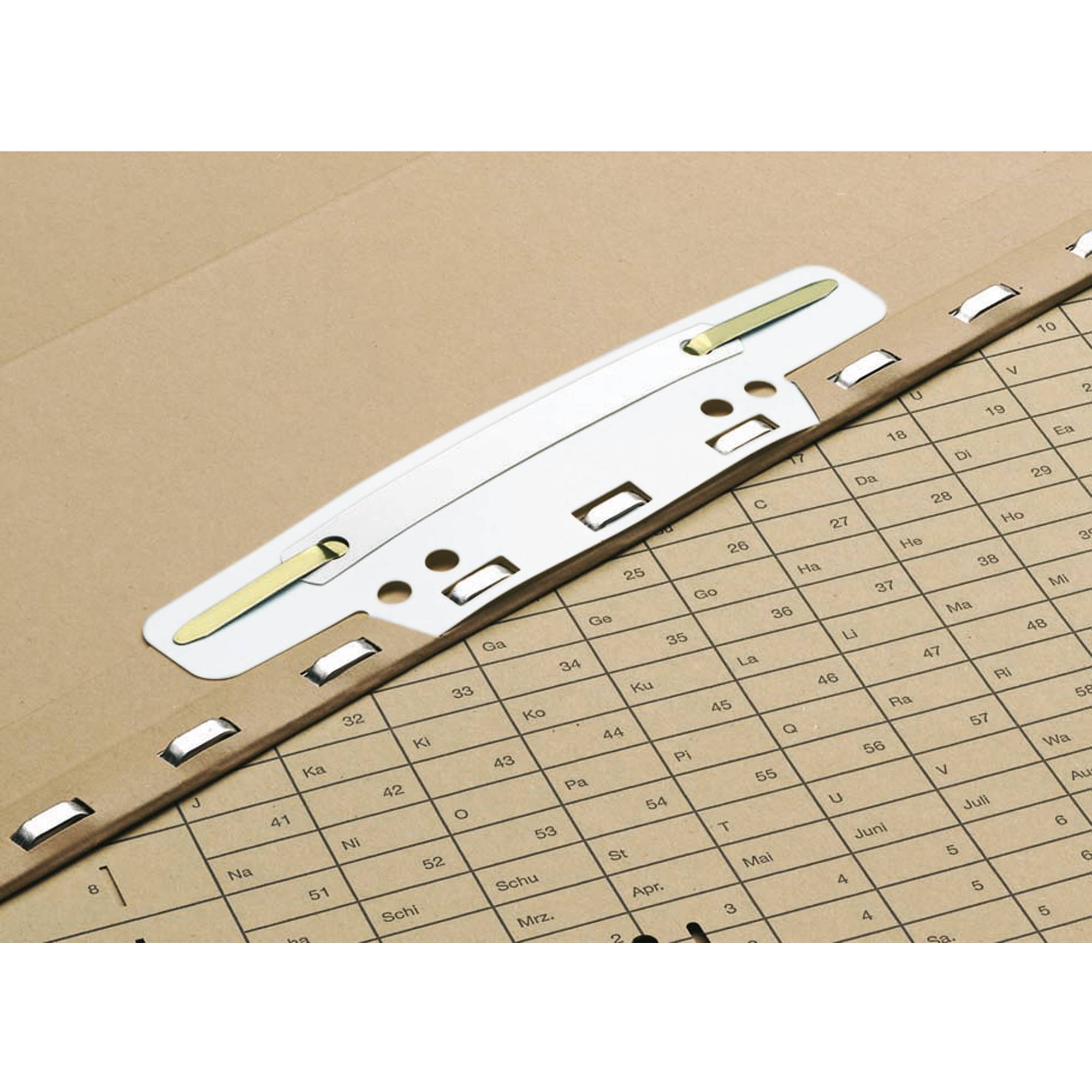 Einsteckheftstreifen 15x37cm ws 25St-1
